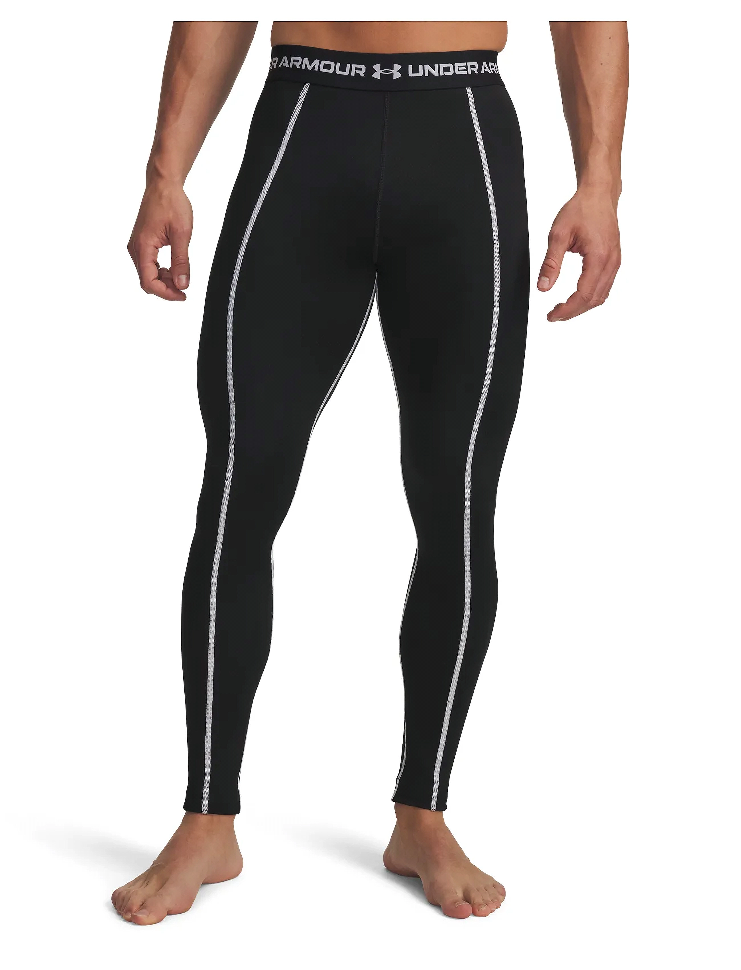 Under Armour Cold Weather Grid Legging, S, Sport Tights, Schwarz - Training Männerswear