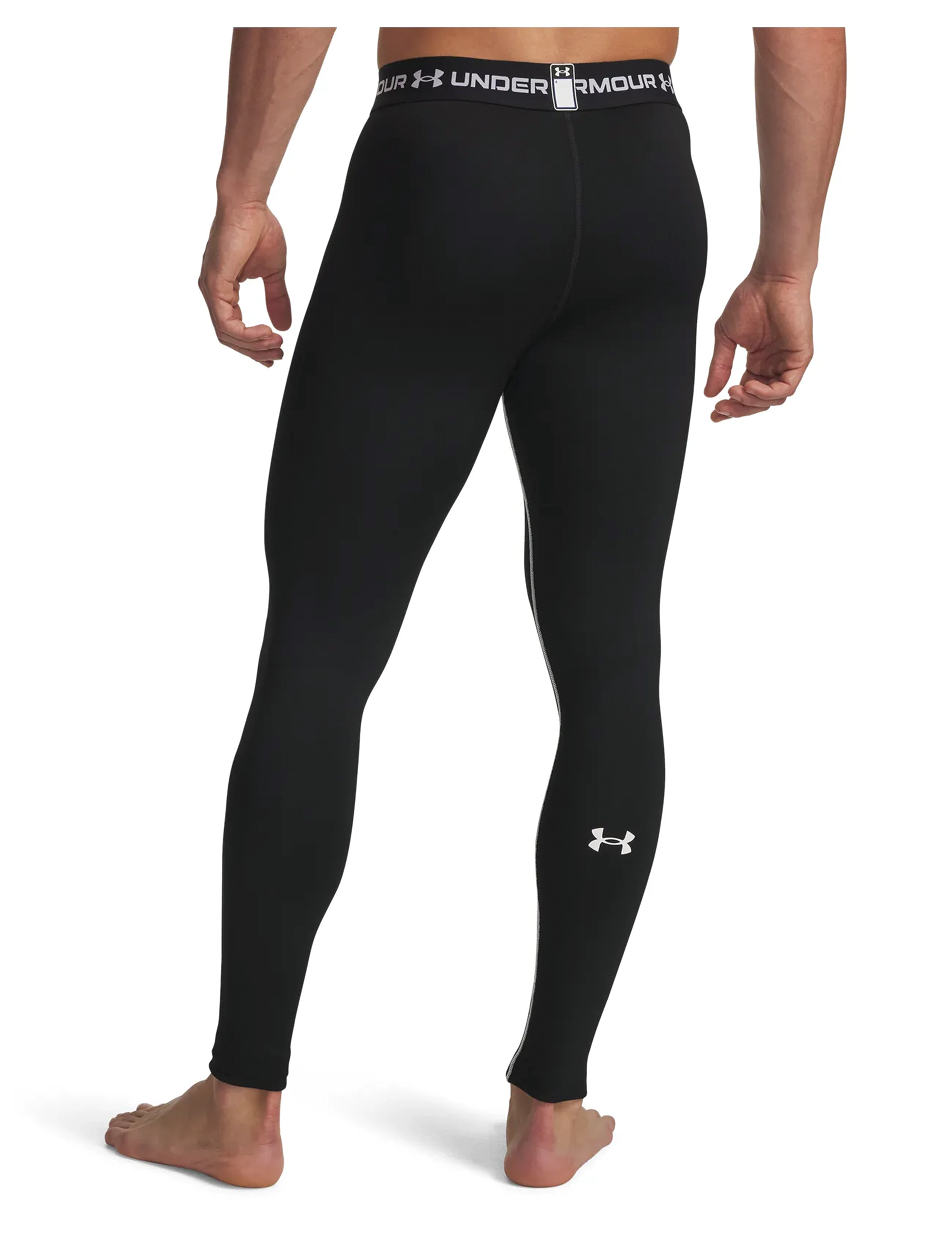 Under Armour - Cold Weather Grid Legging - training tights - black - 3