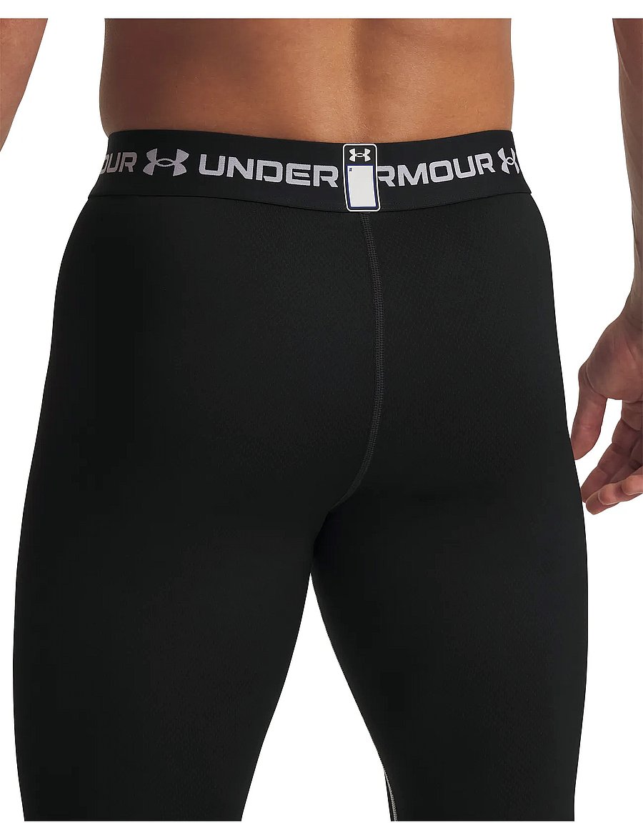 Under Armour - Cold Weather Grid Legging - treniņu legingi - black - 5