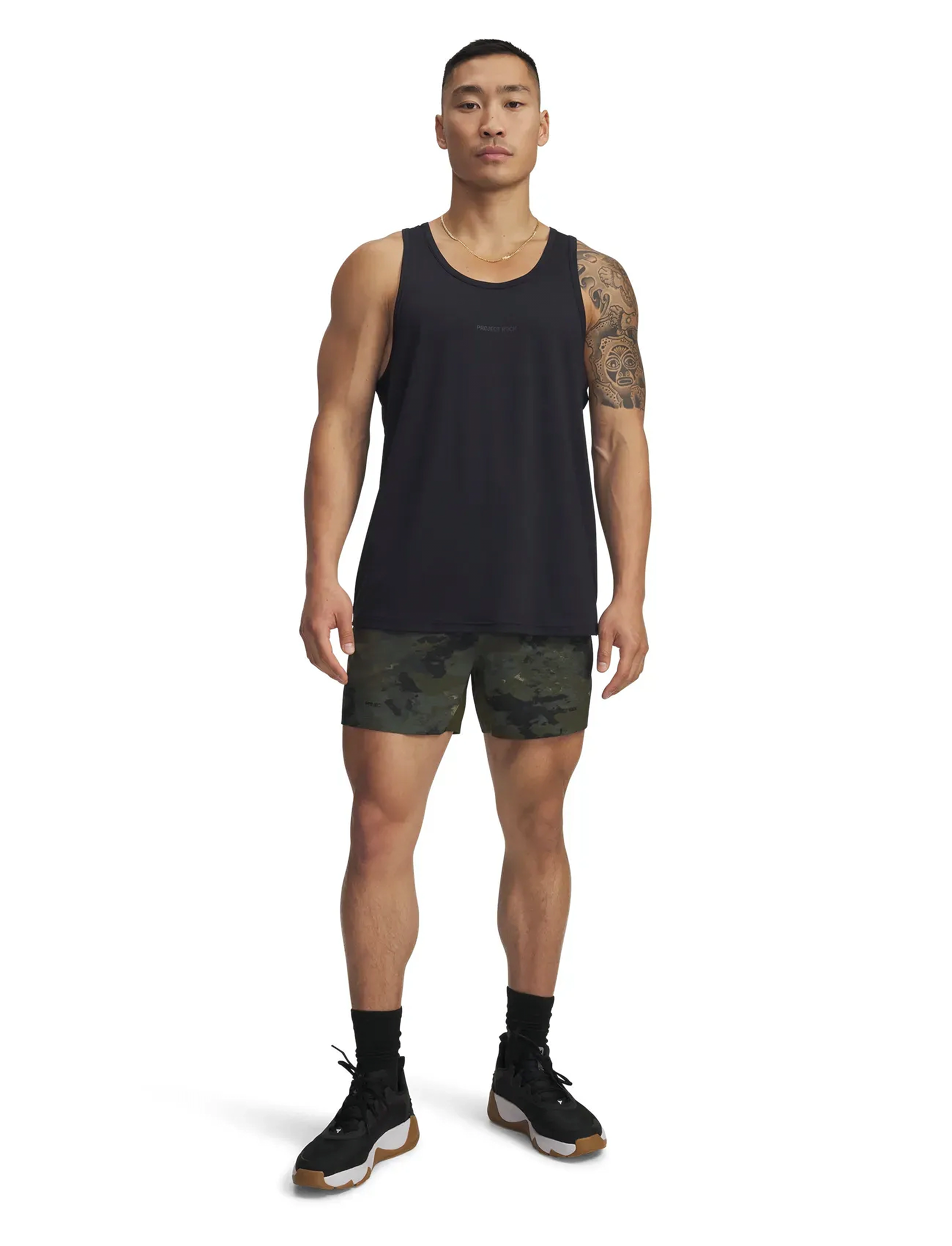 Under Armour - Pjt Rock Ultimate Short - træningsshorts - expedition green - 4