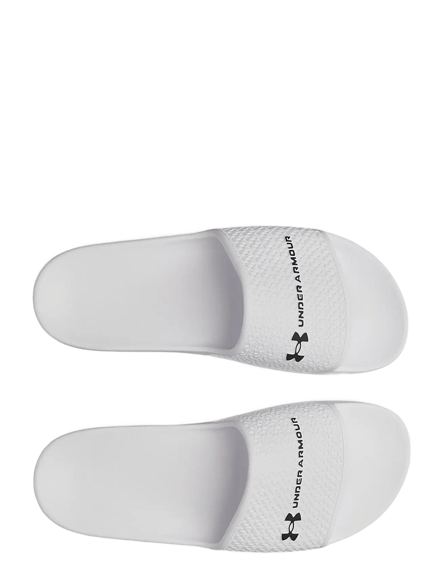 Under Armour - UA ARMR SLIDE LITE - basseiniplätud - white - 3