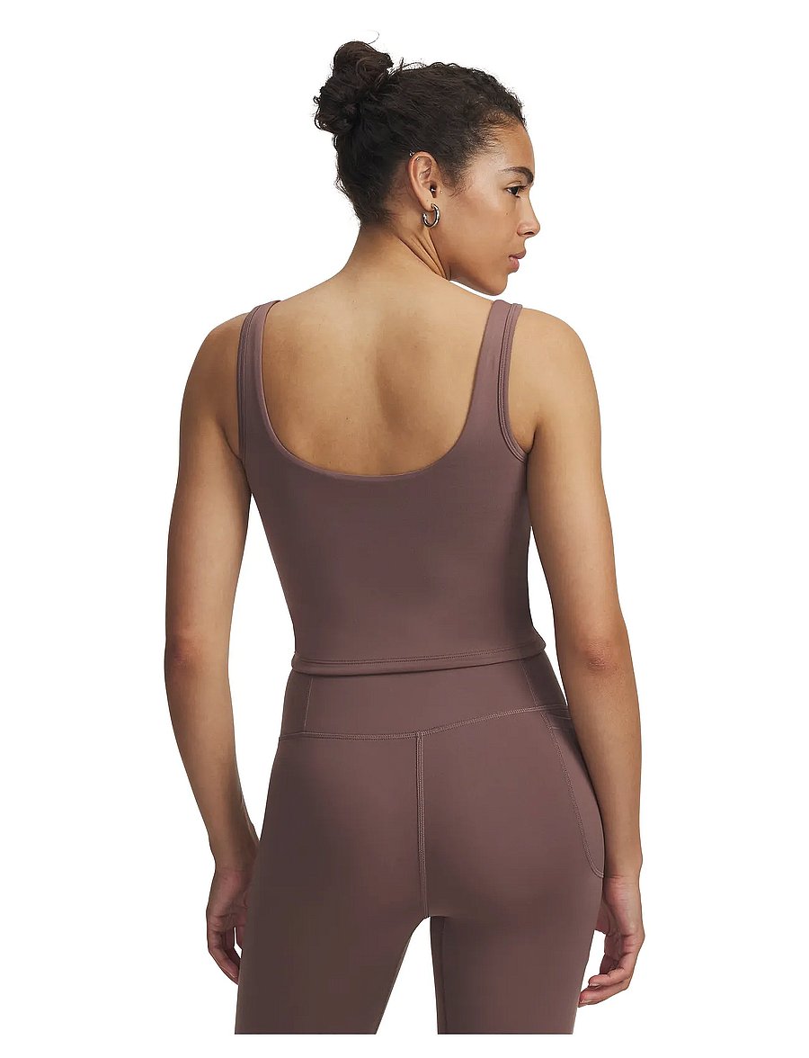 Under Armour - Motion Tank EMEA - crop-tops - sierra taupe - 3