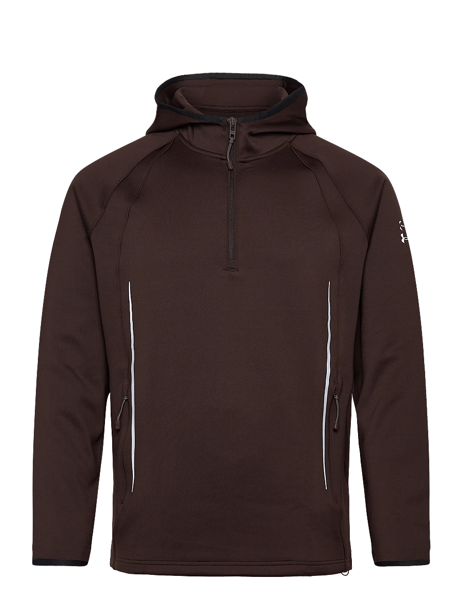 Under Armour - UA Halo CW 1/2 Zip - hettupeysur - kona brown - 1