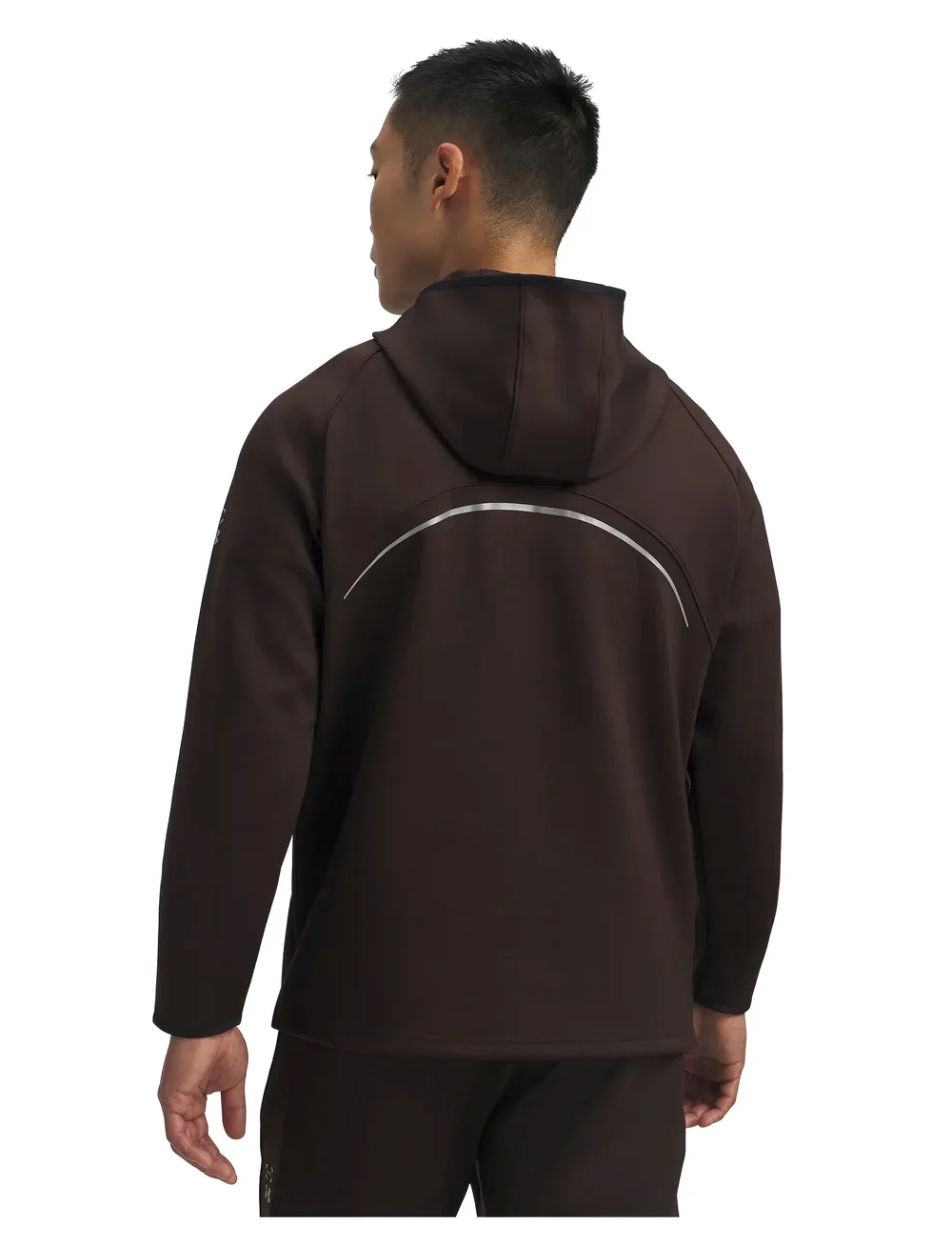 Under Armour - UA Halo CW 1/2 Zip - huvtröjor - kona brown - 3