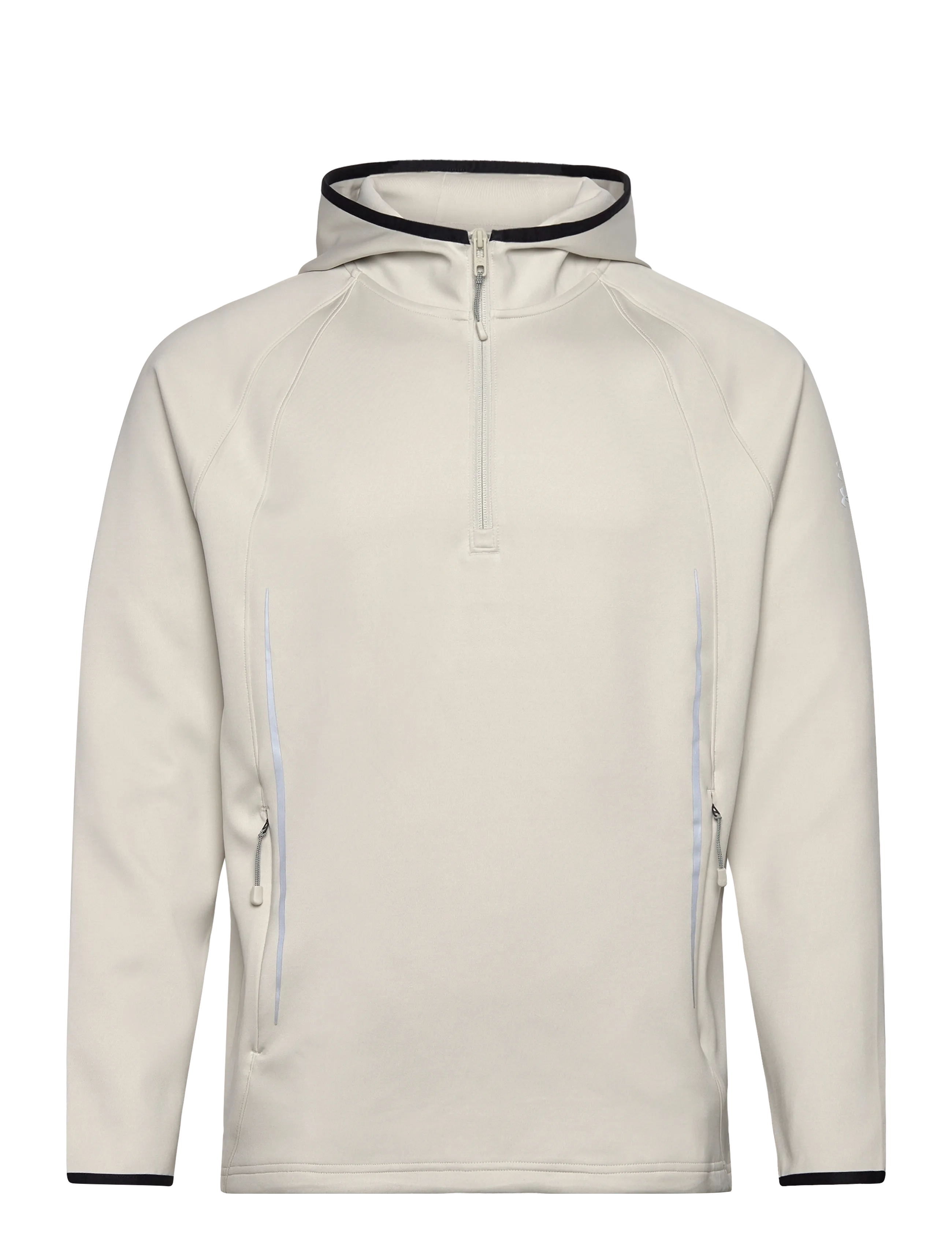 Under Armour UA Halo CW 1/2 Zip - Svetarit - SUMMIT WHITE / cream