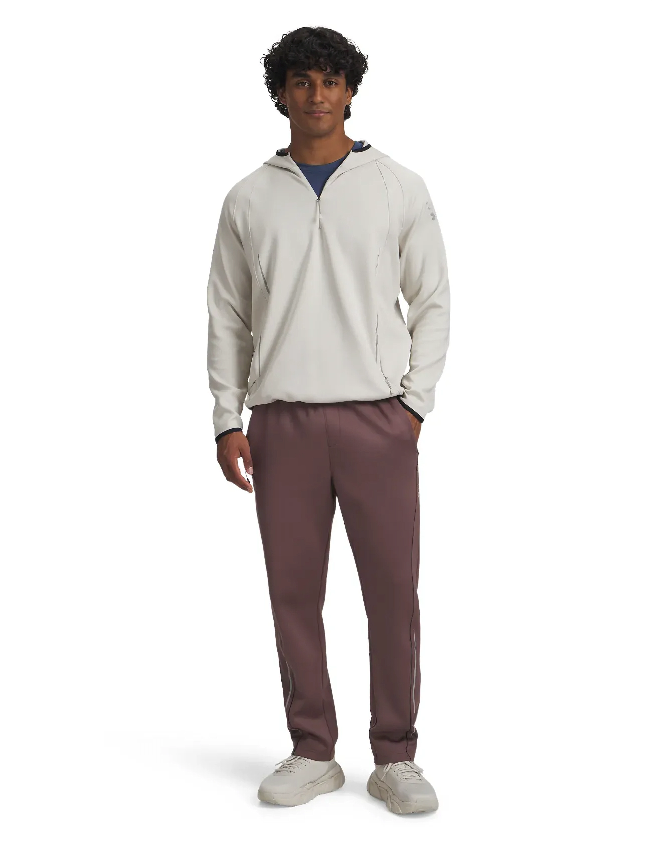Under Armour - UA Halo CW 1/2 Zip - kapuzenpullover - summit white - 4