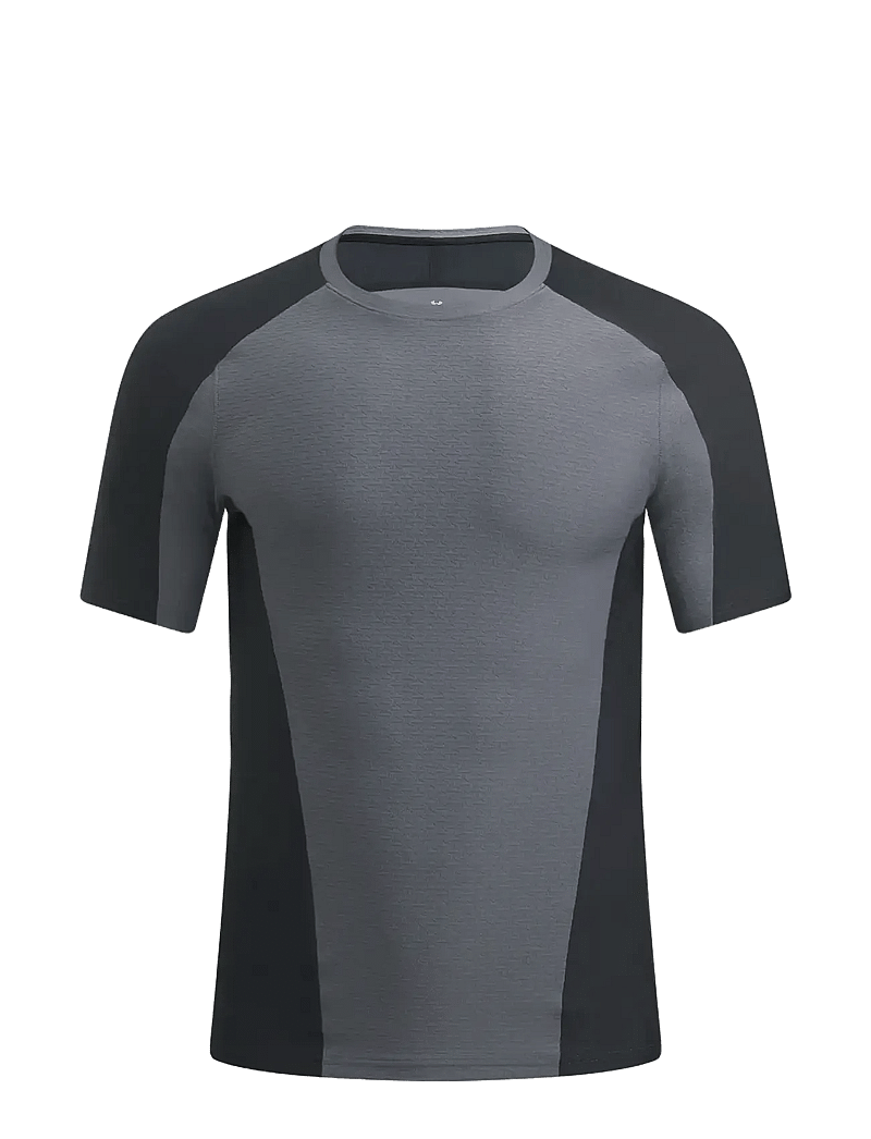 Under Armour - UA Halo Bonded Auxetic SS - t-shirts - castlerock - 0