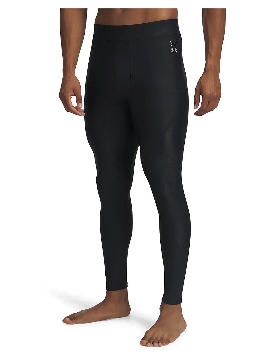 Under Armour - UA Halo Bonded Auxetic Legng - spordipüksid - black - 0