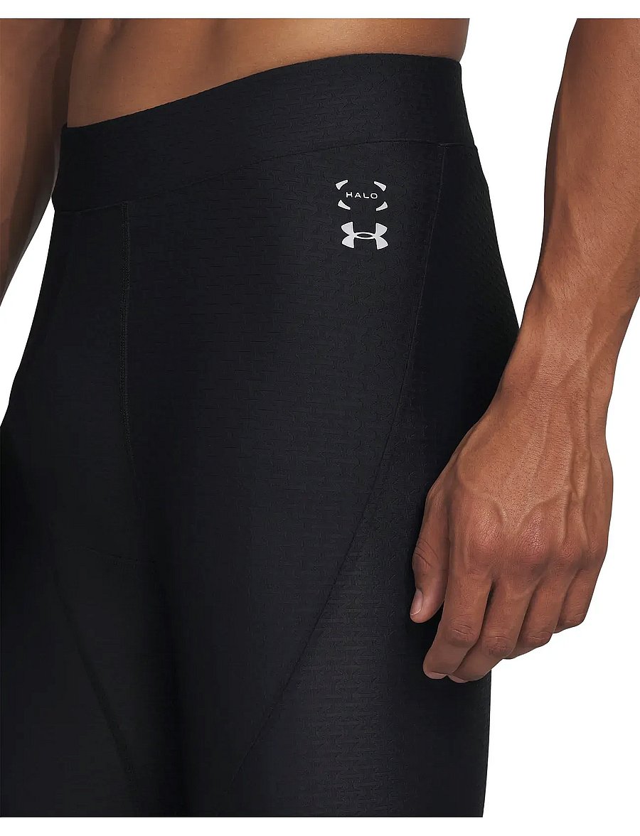 Under Armour - UA Halo Bonded Auxetic Legng - spordipüksid - black - 5