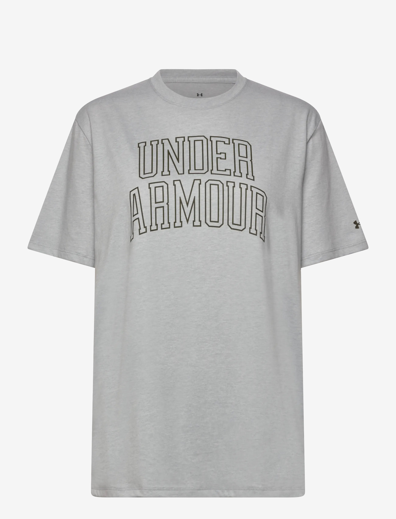 Under Armour - Rival OS Campus Tee - t-shirts - mod gray light heather - 0