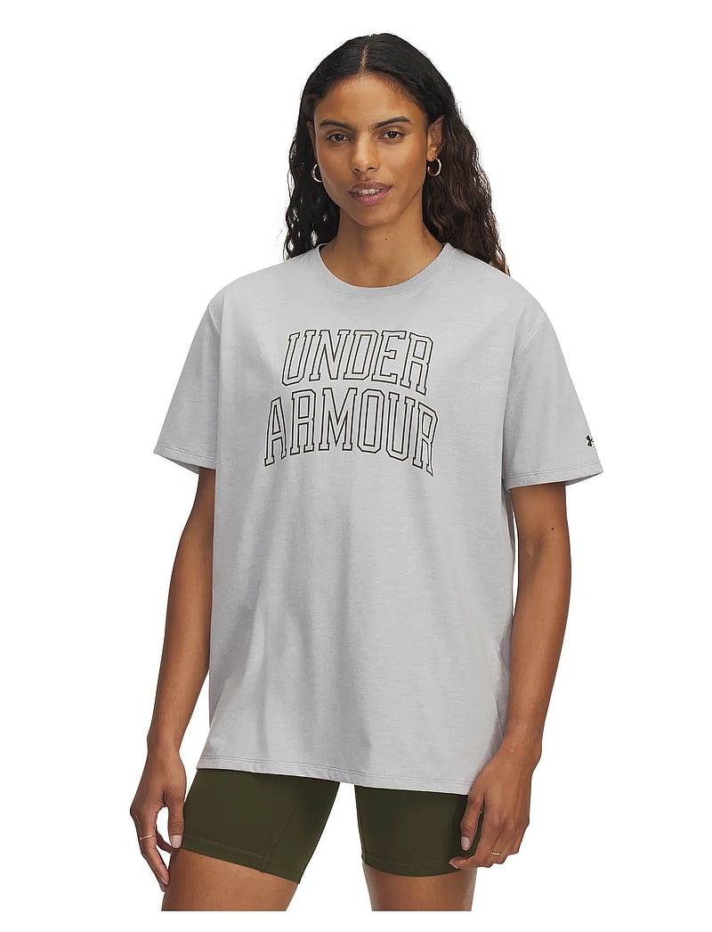 Under Armour - Rival OS Campus Tee - mod gray light heather - 0