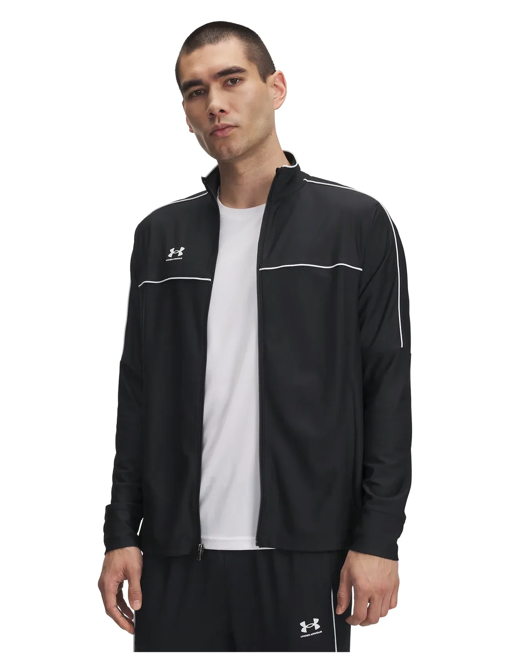 Under Armour - M Challenger Track Jacket - sportsjakker - black - 0