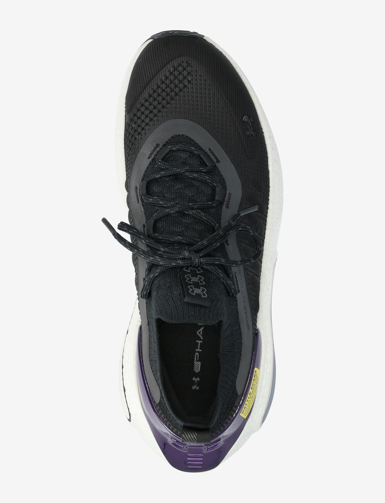 Under Armour - UA Phantom 4 Chrome - lave sneakers - black - 3