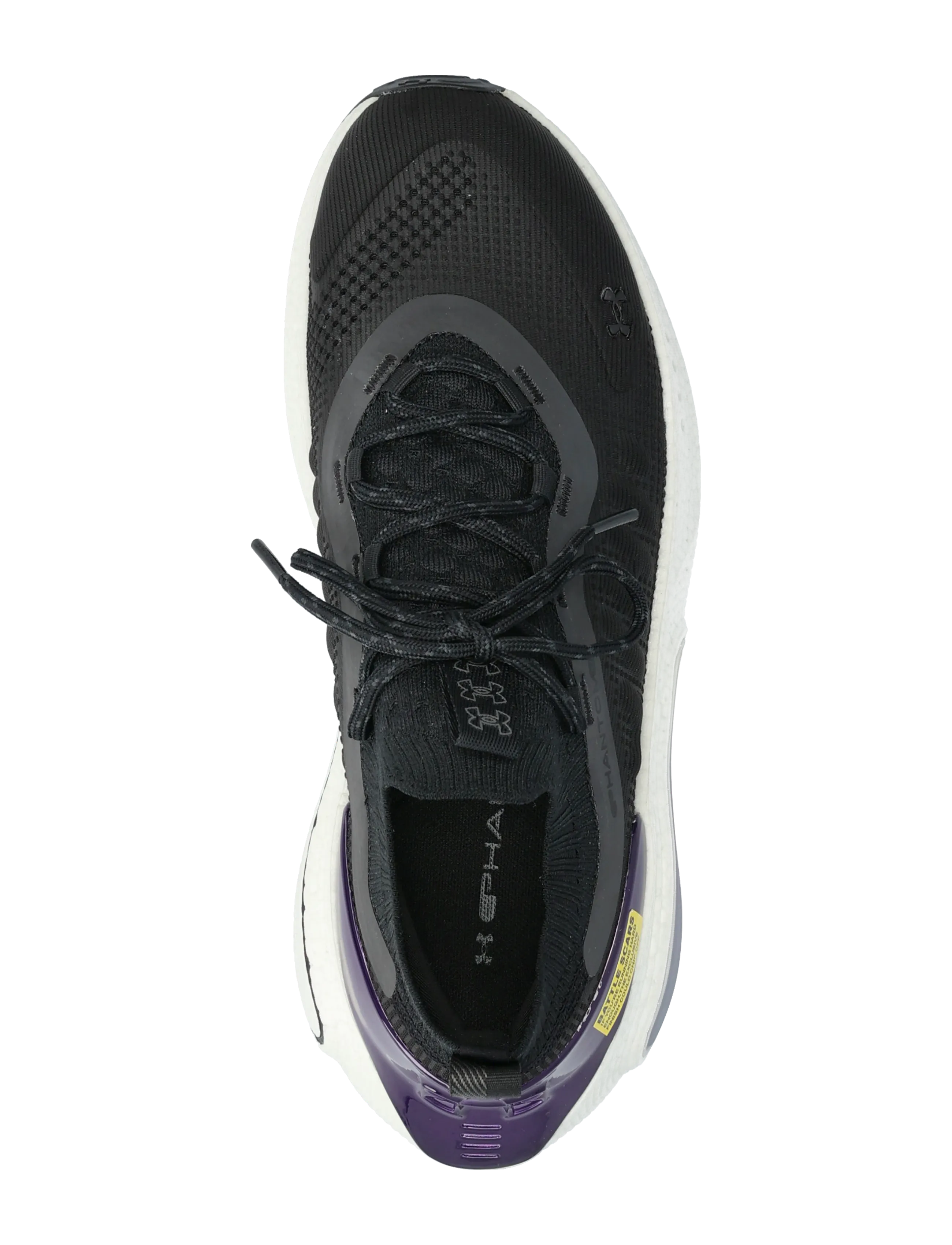 Under Armour - UA Phantom 4 Chrome - lave sneakers - black - 3
