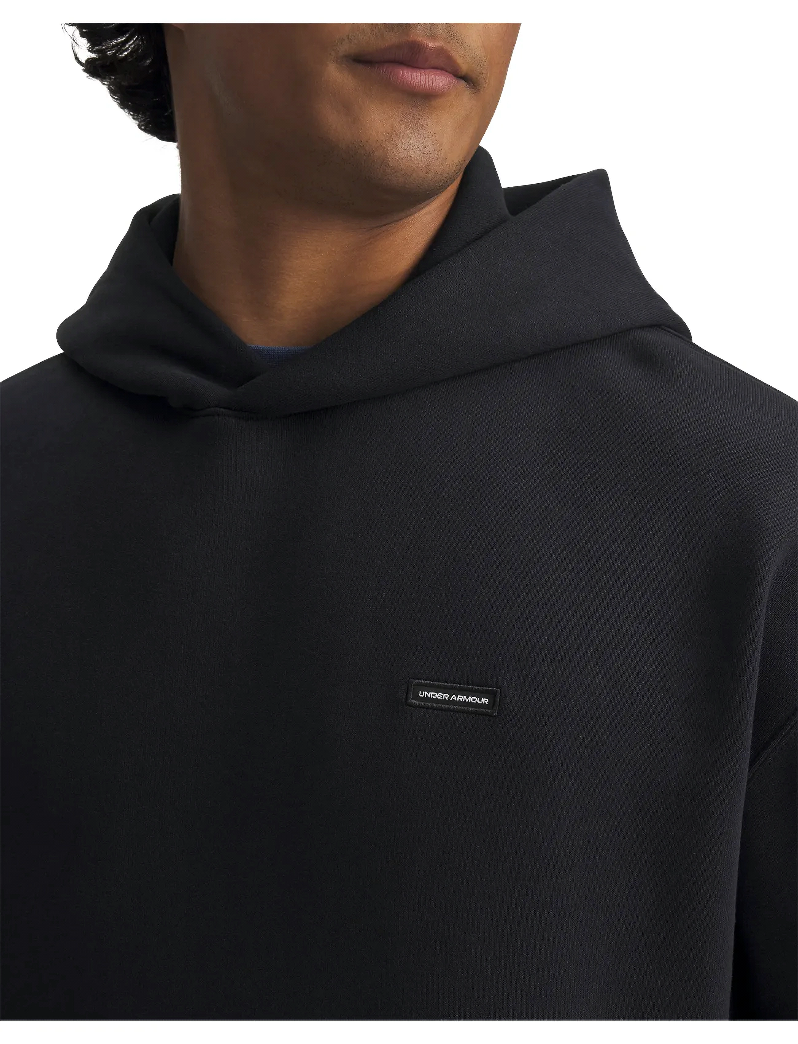 Under Armour - UA Icon Heavy Rib Hdy - overdele - black - 4
