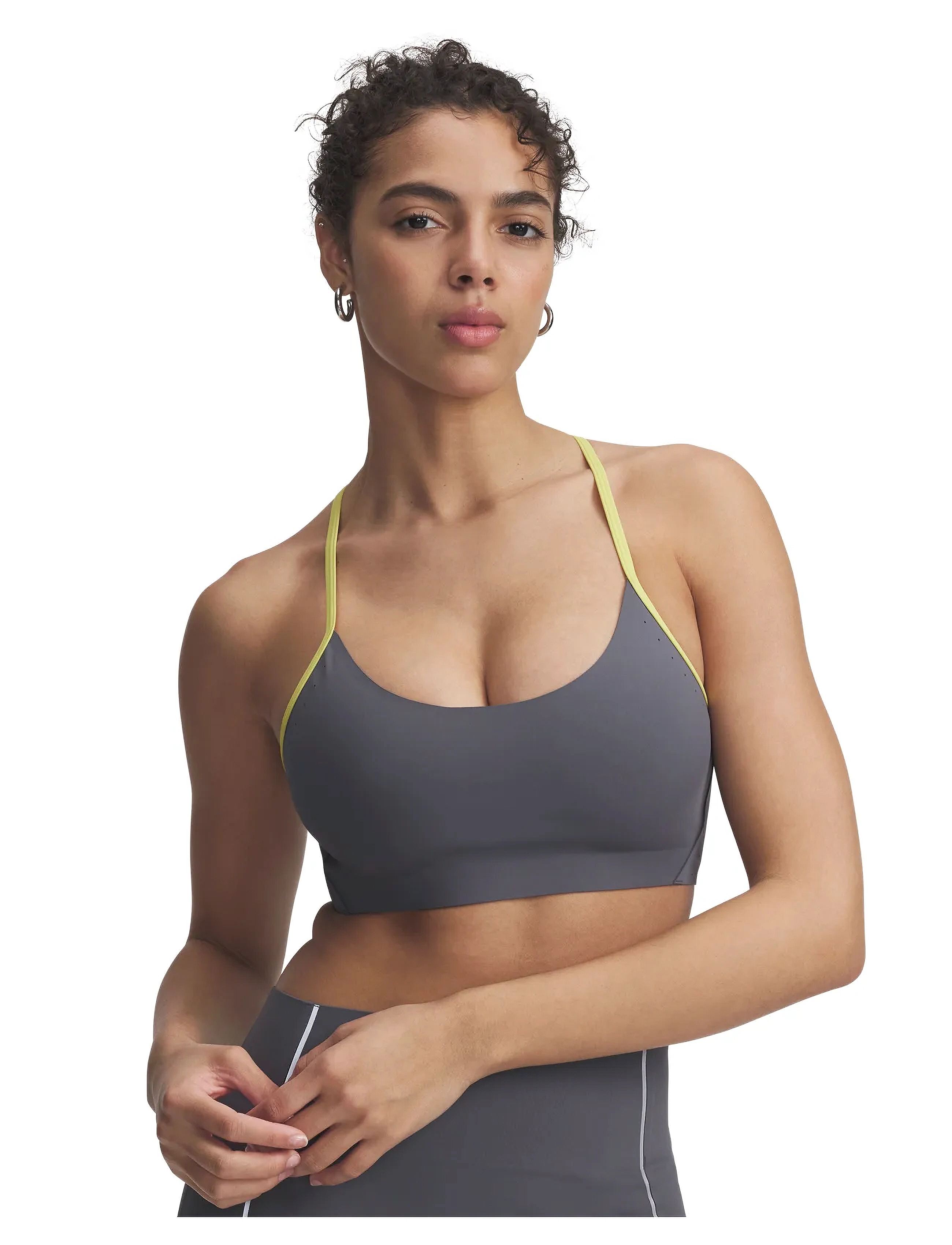 Under Armour Ua Halo Bonded Bra, XXL, Sport Clothing, Grau - Bras All, Frauen