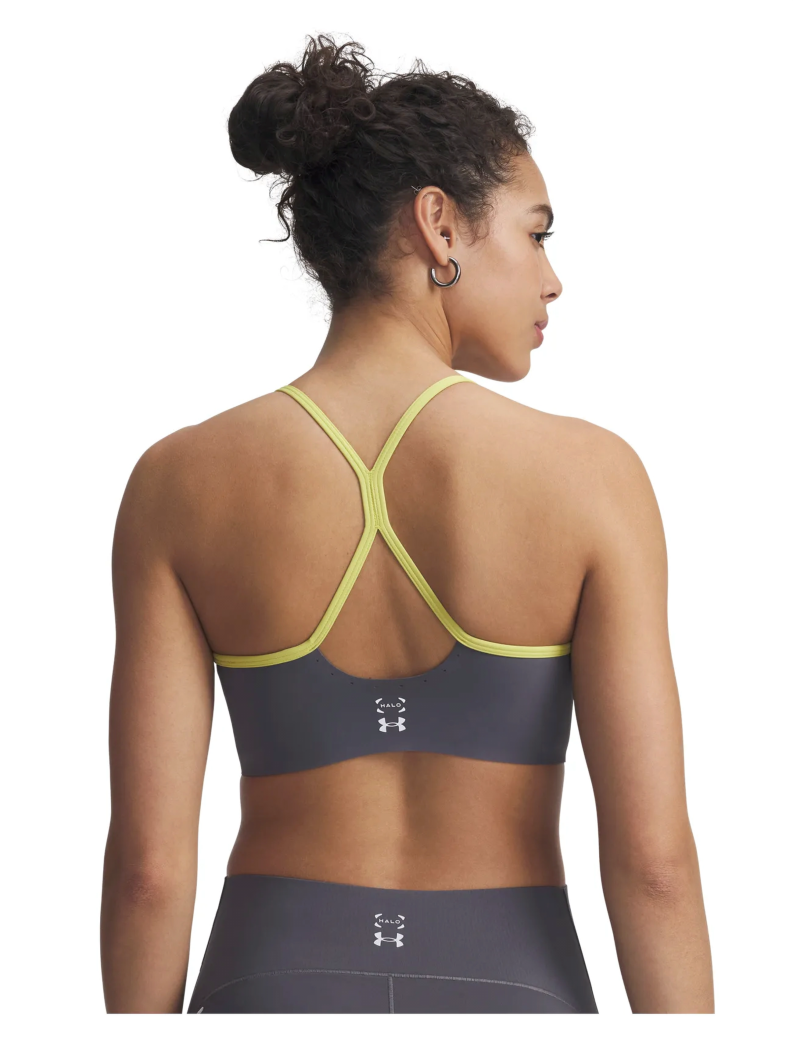 Under Armour - UA Halo Bonded Bra - sport bh:ar - castlerock - 3