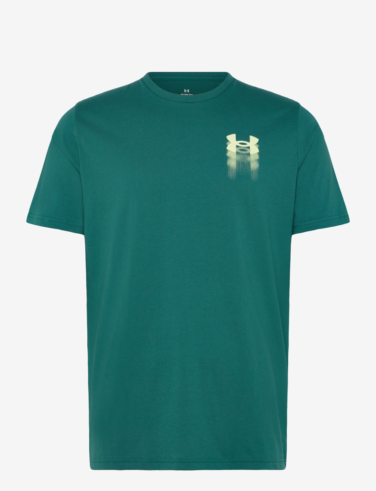 Under Armour - UA M BLUR LOGO SS - t-shirts - rack green - 1