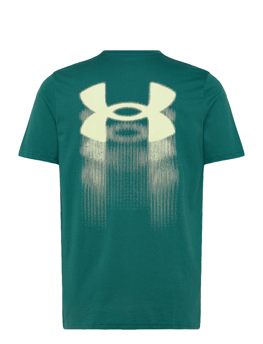 Under Armour - UA M BLUR LOGO SS - alussärgid ja t-särgid - rack green - 2