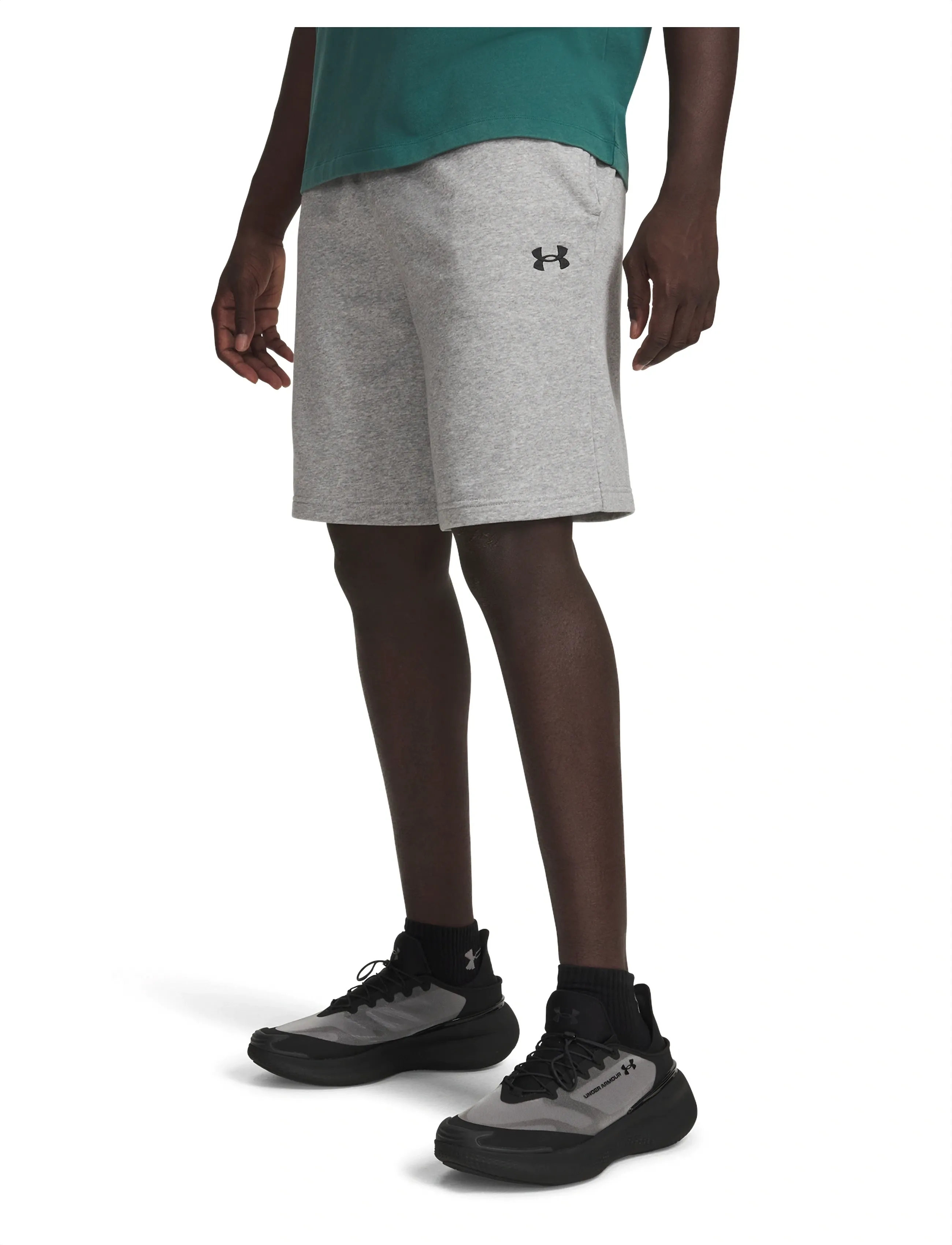 Under Armour Ua Rival Lw Shorts, L, Sport Grau - Sweat Männerswear