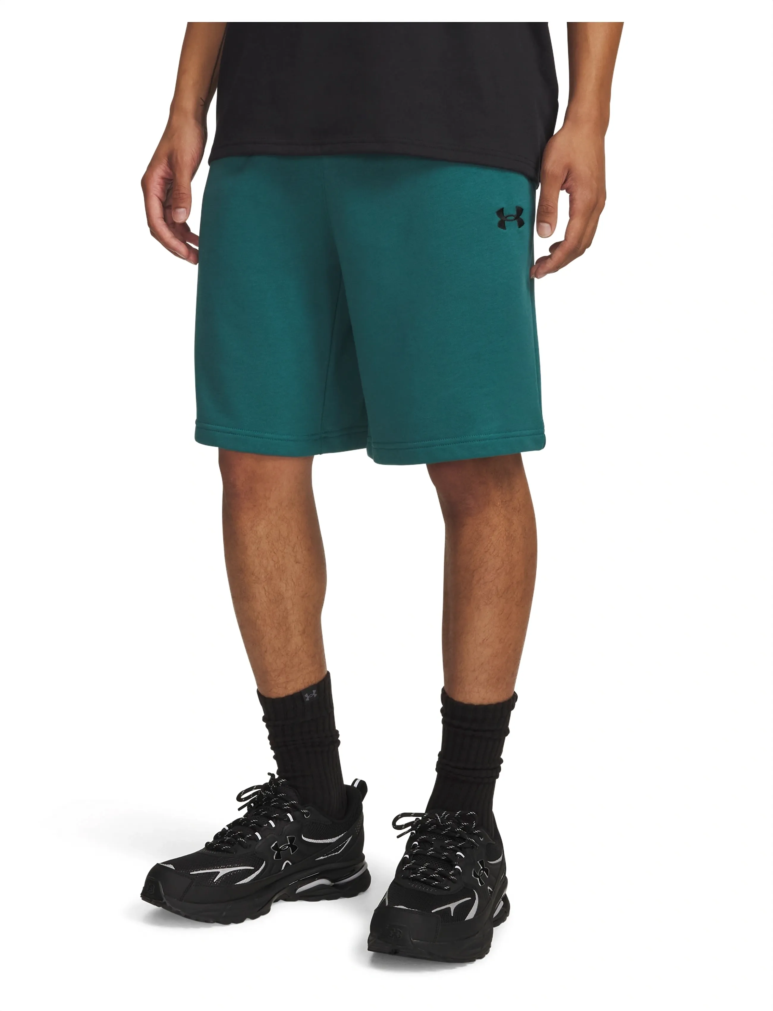 Under Armour Ua Rival Lw Shorts, M, Sport Grün - Sweat Männerswear
