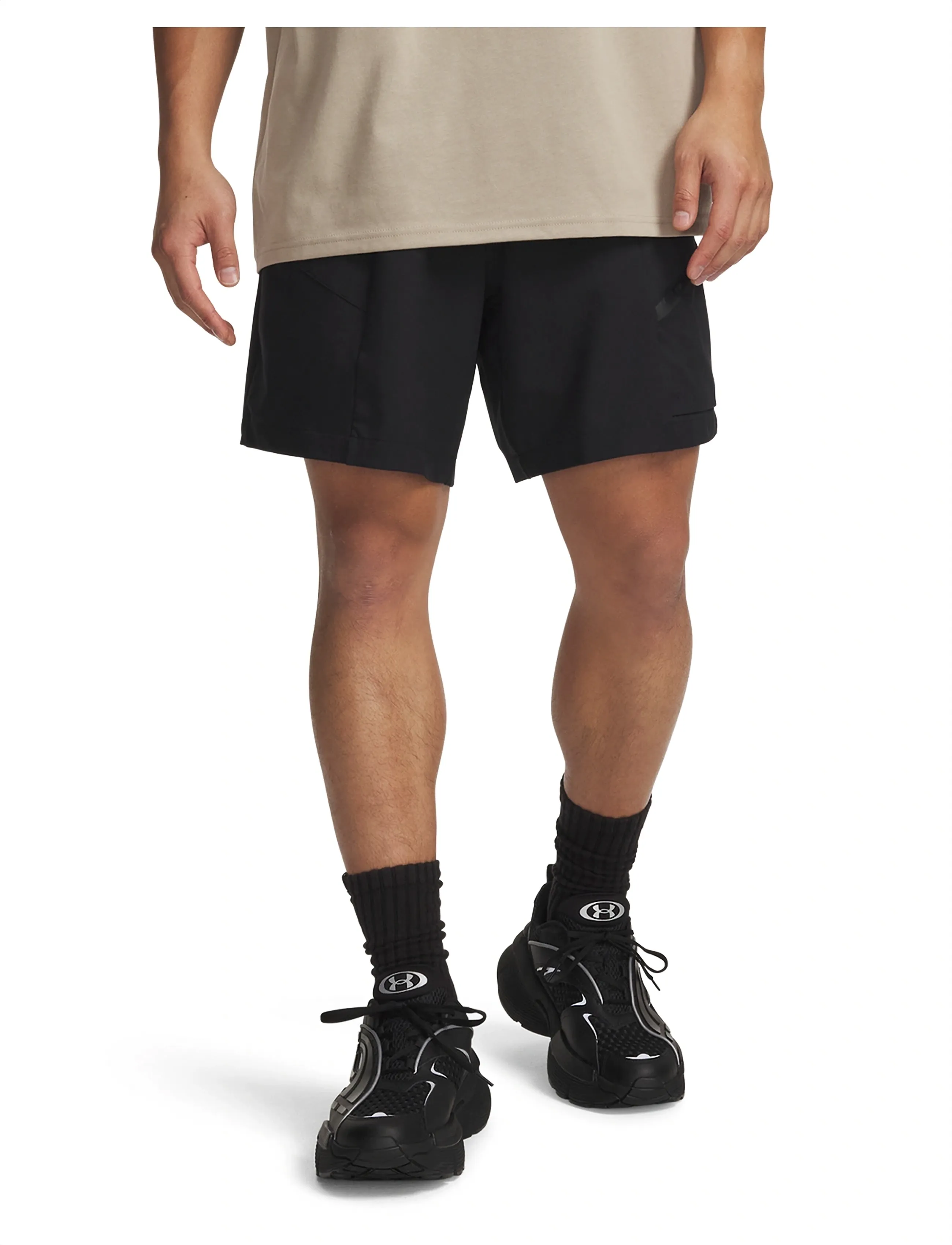 Under Armour Ua Unstoppable Woven Shorts, Mænd, Vævede Shorts, Sort, Str: S