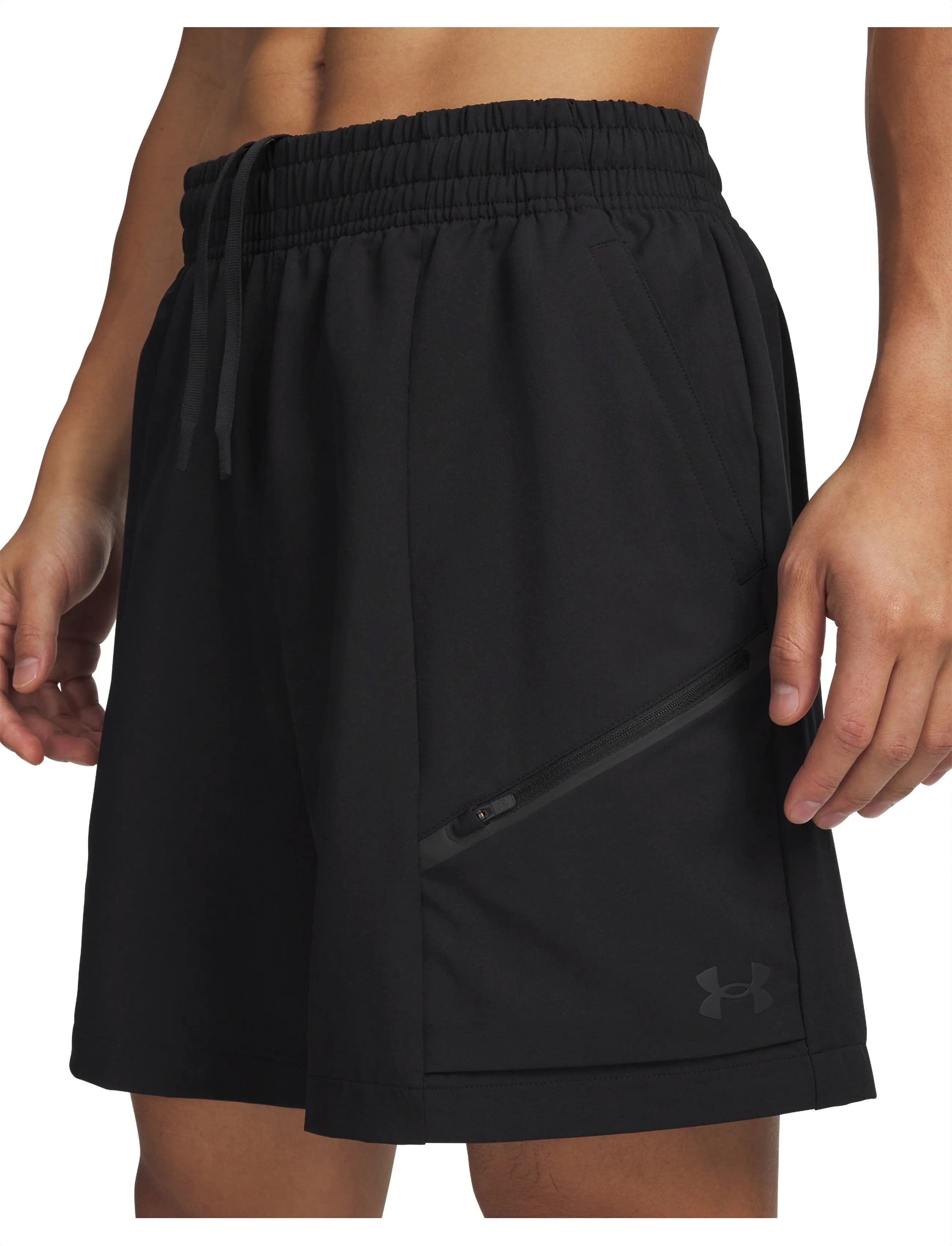 Under Armour - UA Unstoppable Woven Shorts - trainingsshorts - black - 5