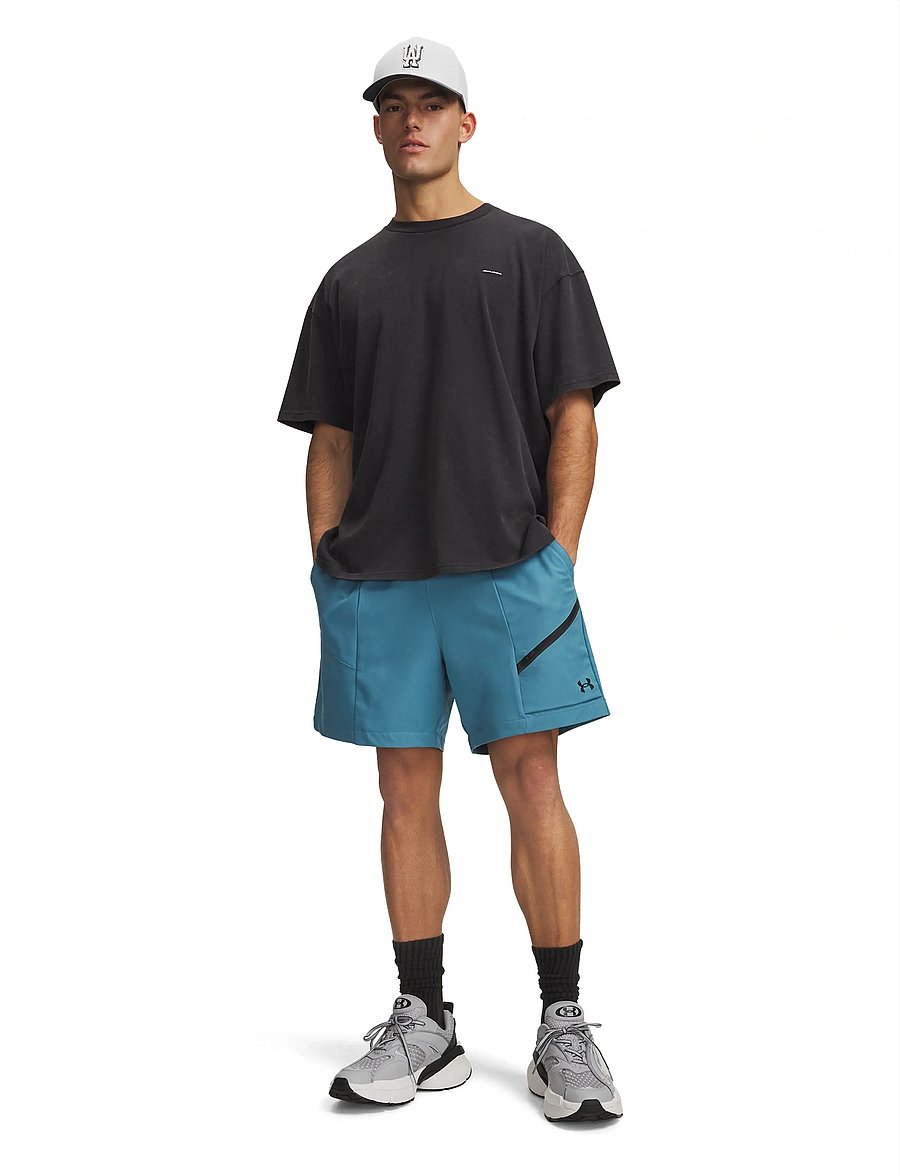 Under Armour - UA Unstoppable Woven Shorts - treenishortsit - boundless blue - 4