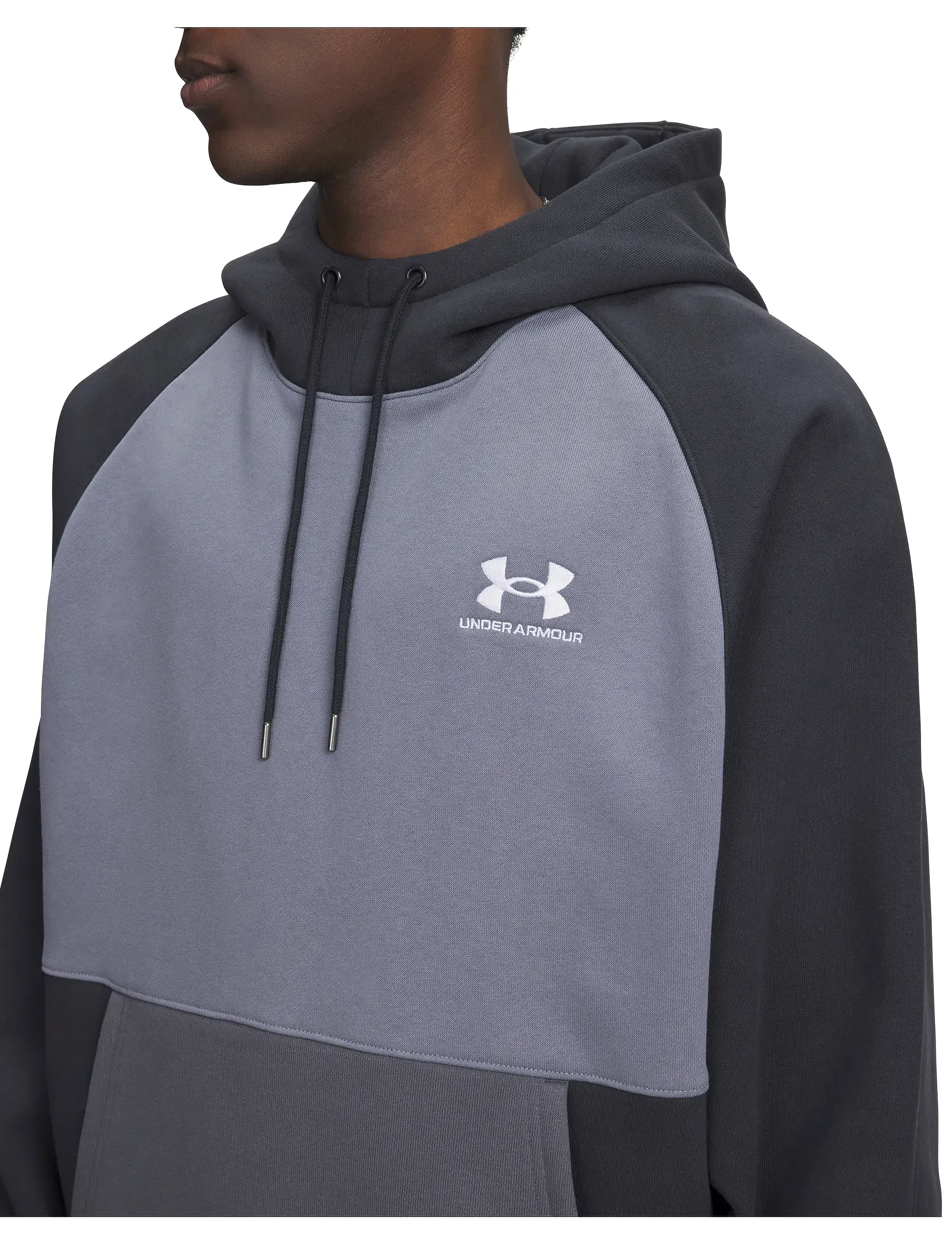 Under Armour - UA Icon HW Colorblocked Hdy - sweats à capuche - anthracite - 4