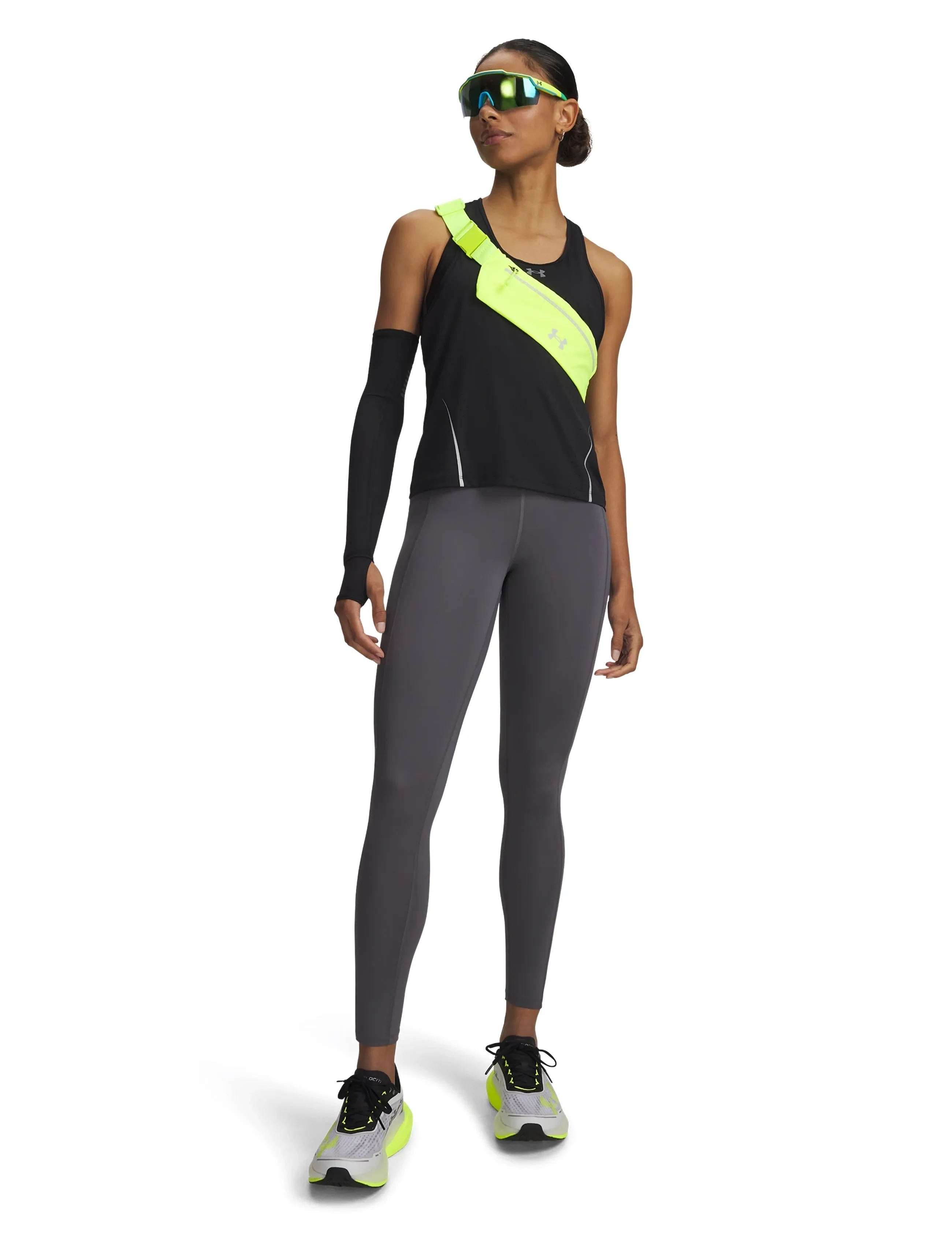 Under Armour - UA Velociti Tights - lauftights - castlerock - 4
