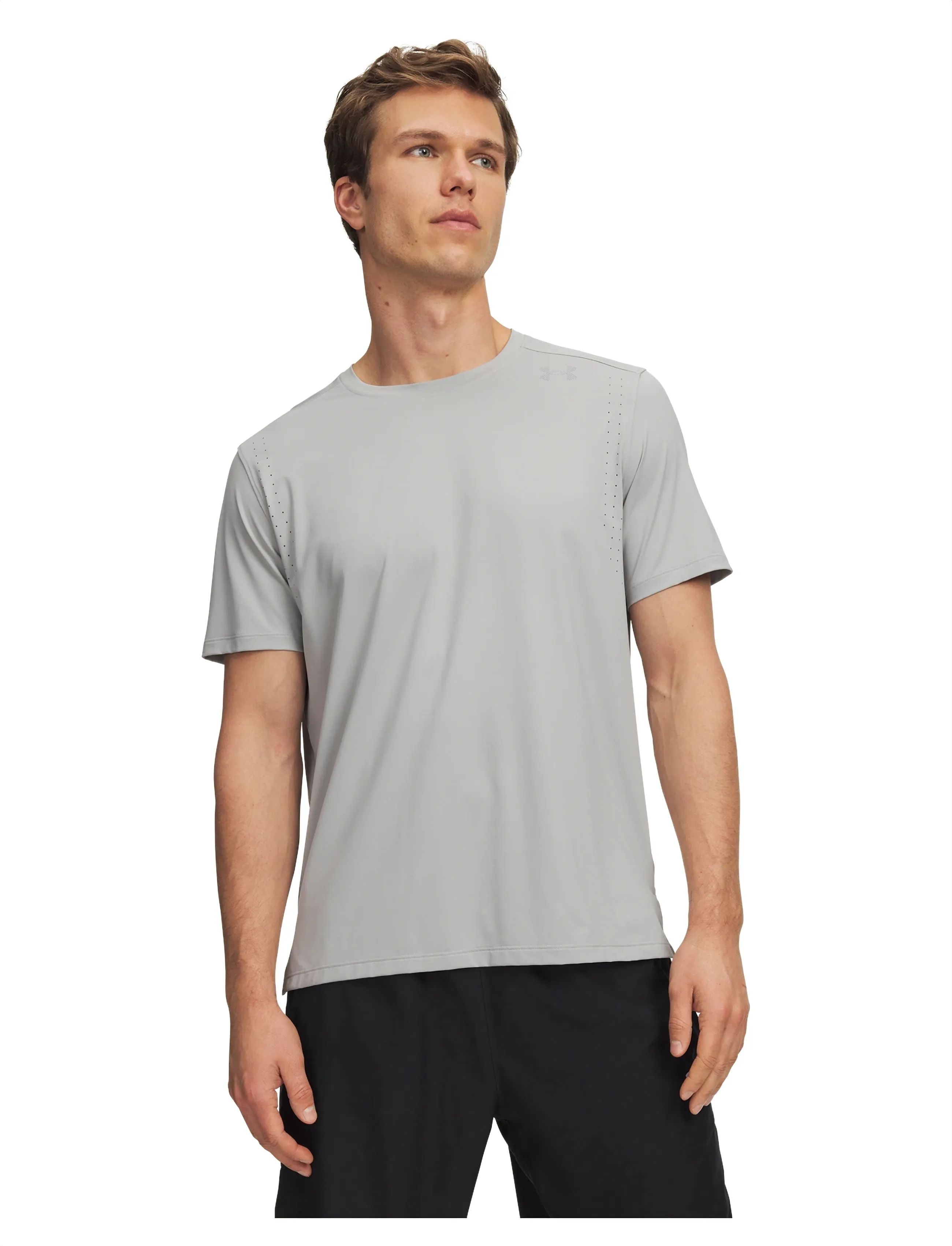 Under Armour Ua Velociti Pro Shortsleeve, Mænd, Løbe T-Shirt, Grå, Str: XXL