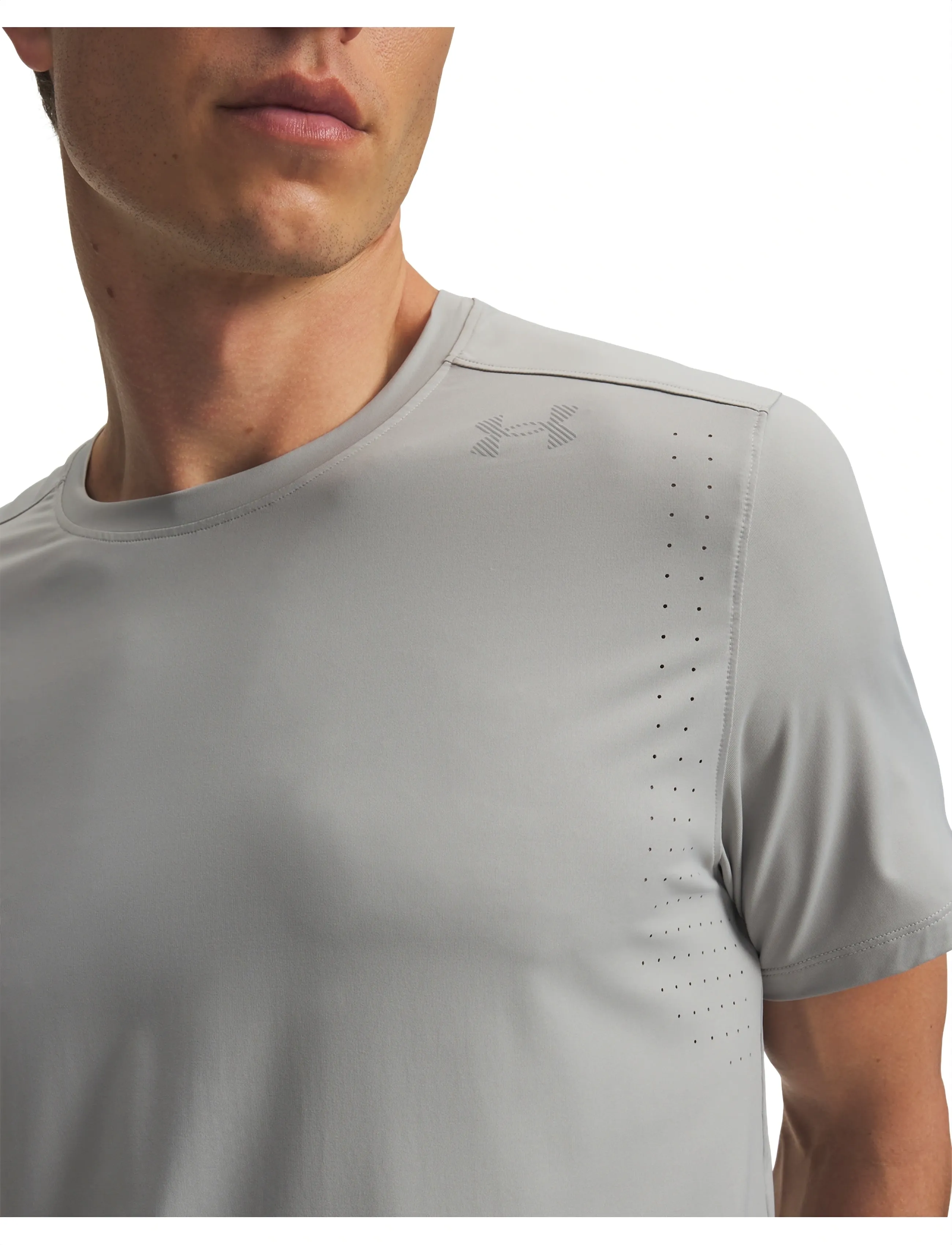 Under Armour - UA Velociti Pro Shortsleeve - t-särgid - titanium - 4