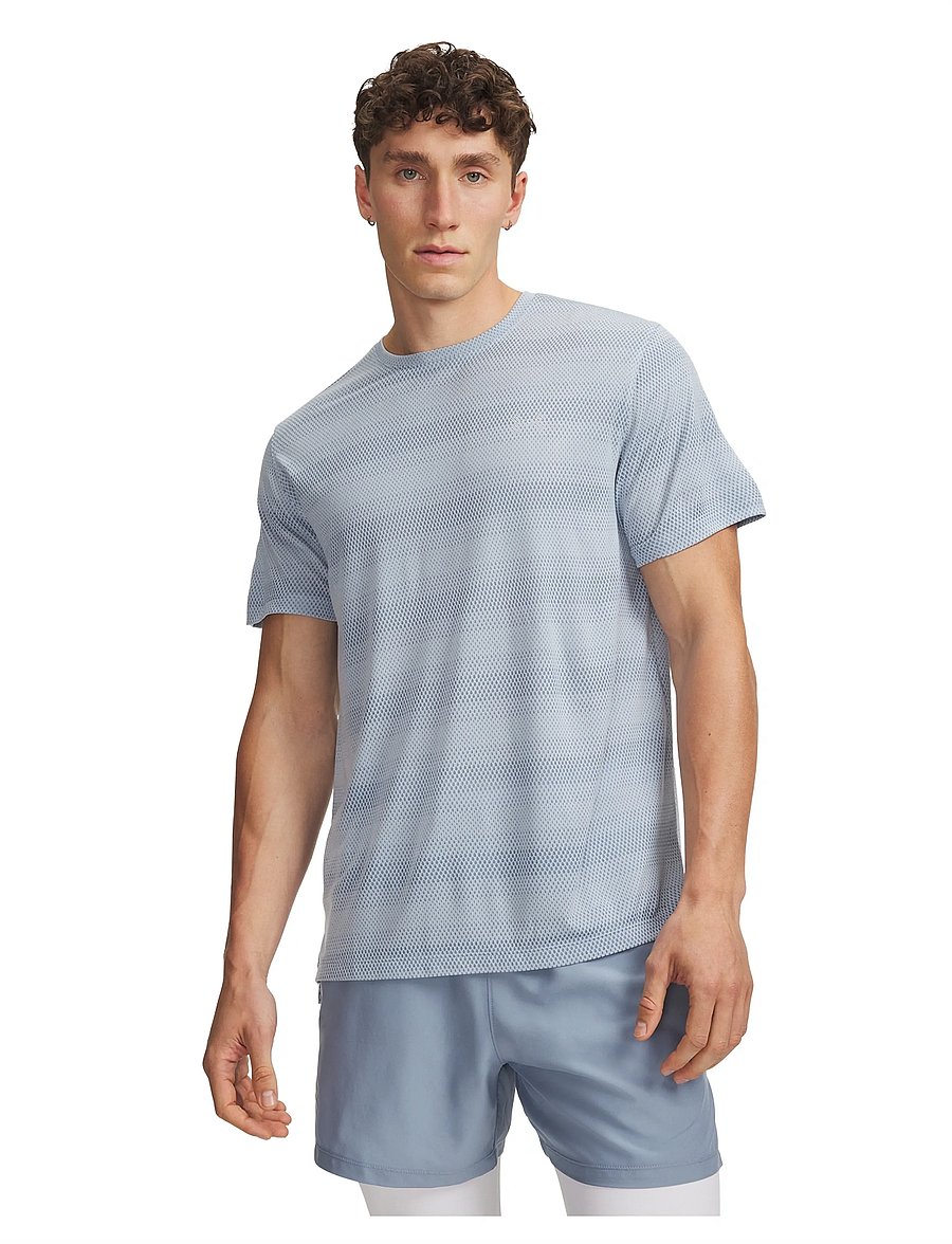 Under Armour - UA Velociti SS - t-shirts - blue fog - 0