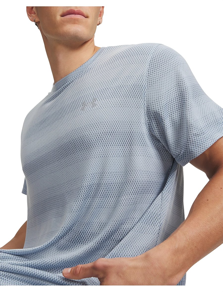 Under Armour - UA Velociti SS - t-shirts - blue fog - 4