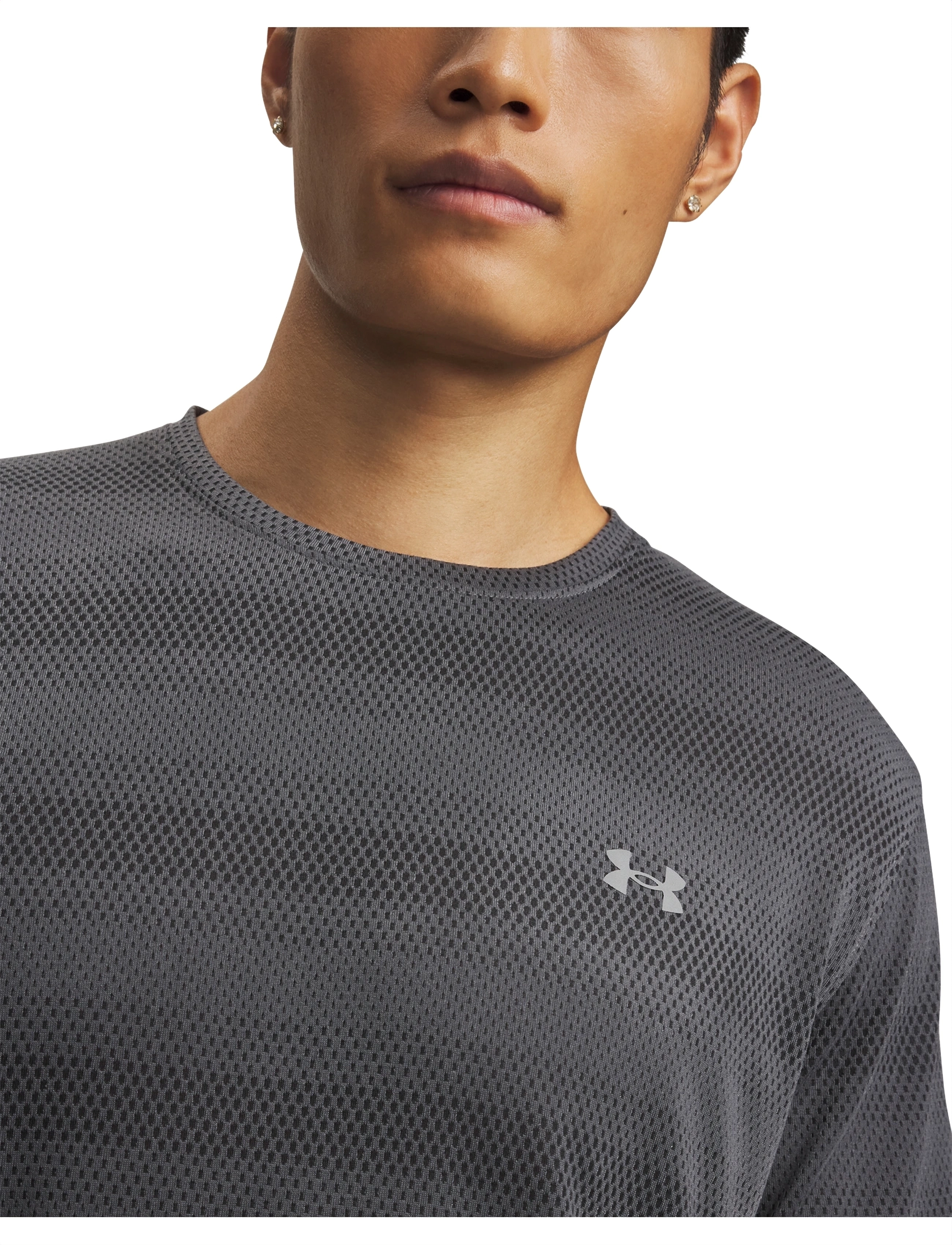 Under Armour - UA Velociti SS - t-shirts - castlerock - 4
