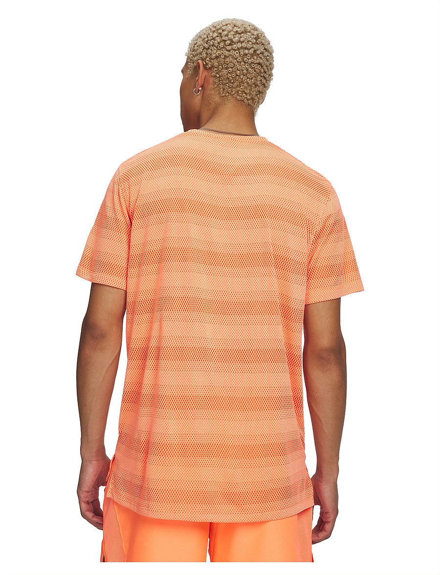 Under Armour - UA Velociti SS - t-shirts - electric tangerine - 3