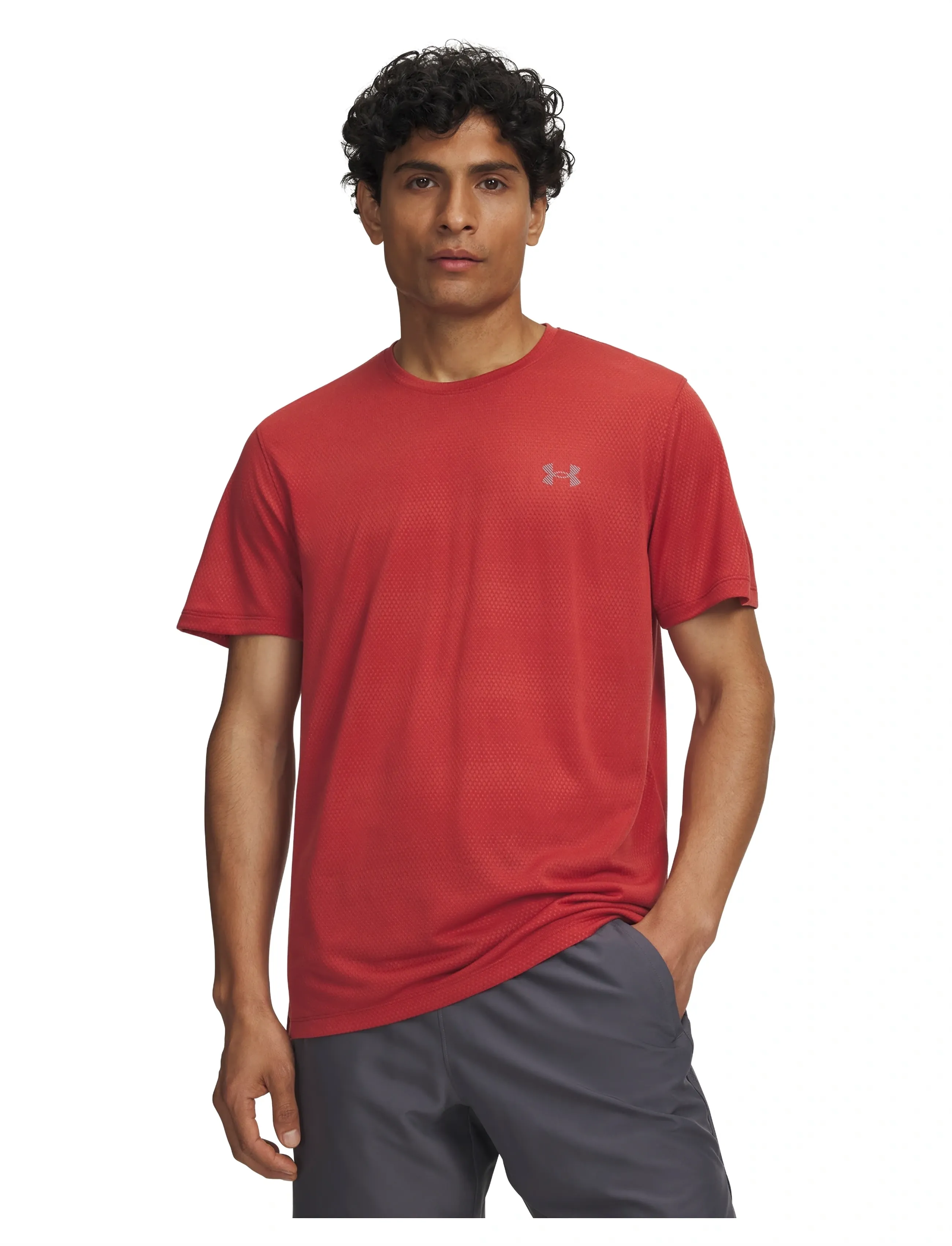 Under Armour - UA Velociti SS - t-shirts - heritage red - 0