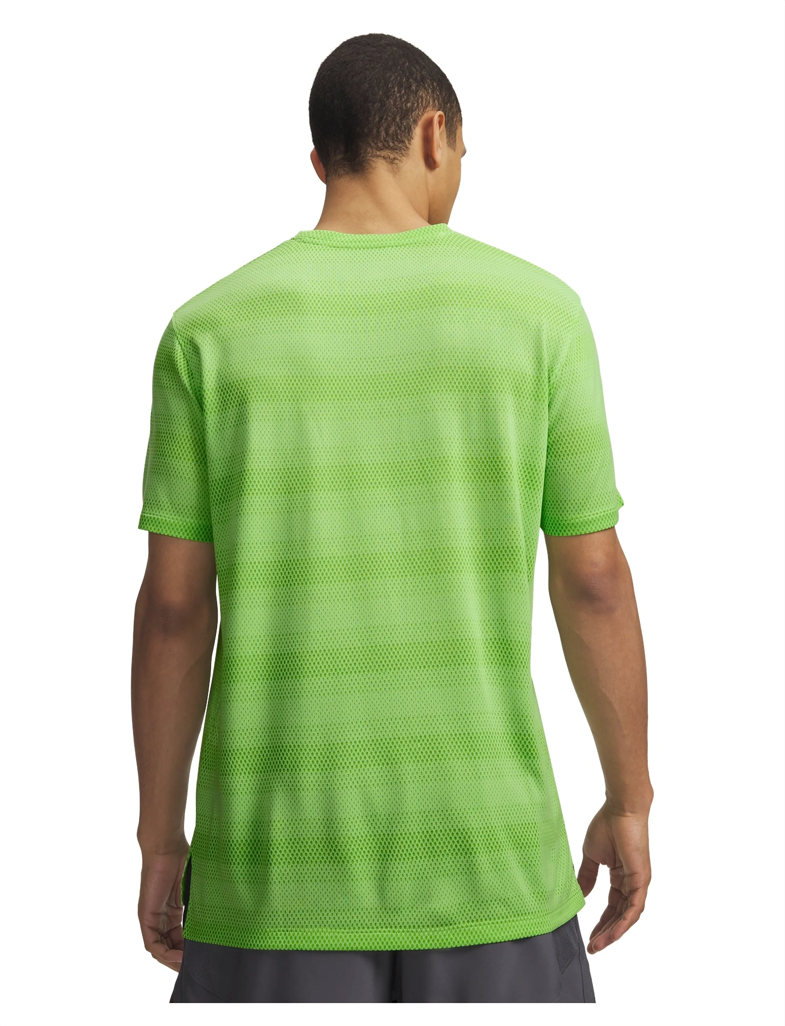 Under Armour - UA Velociti SS - t-shirts - lumos lime - 3