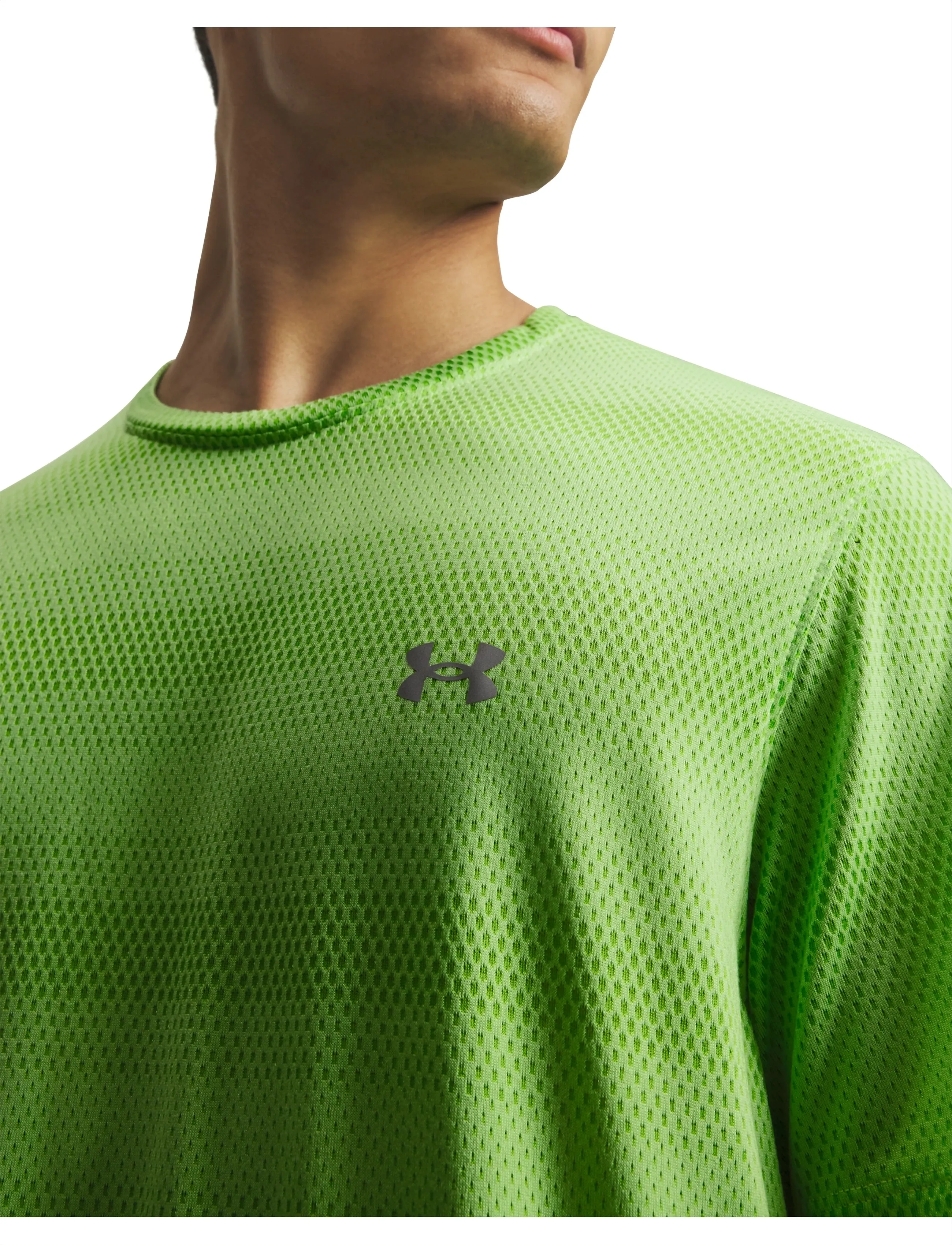 Under Armour - UA Velociti SS - t-shirts - lumos lime - 4
