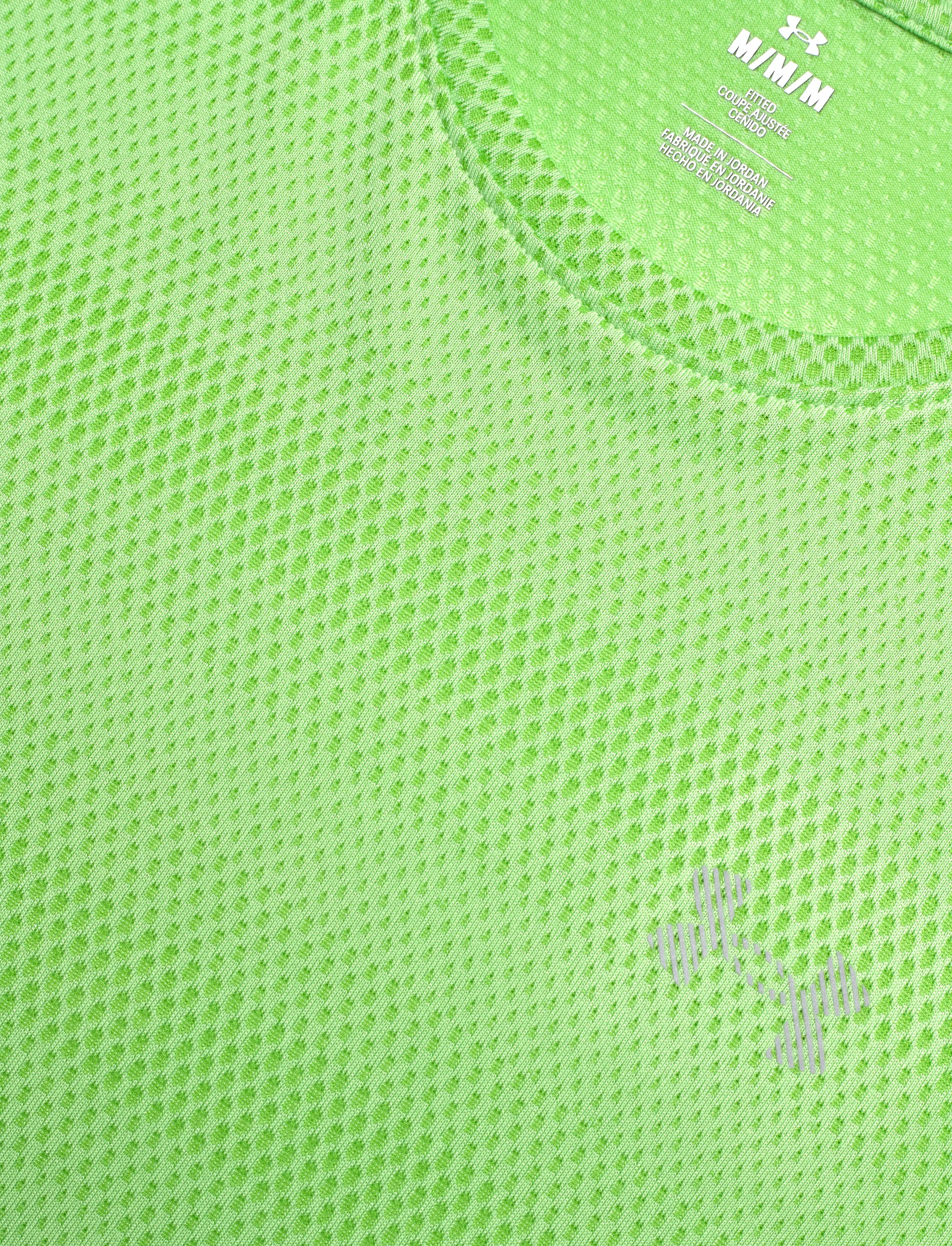 Under Armour - UA Velociti SS - t-shirts - lumos lime - 5