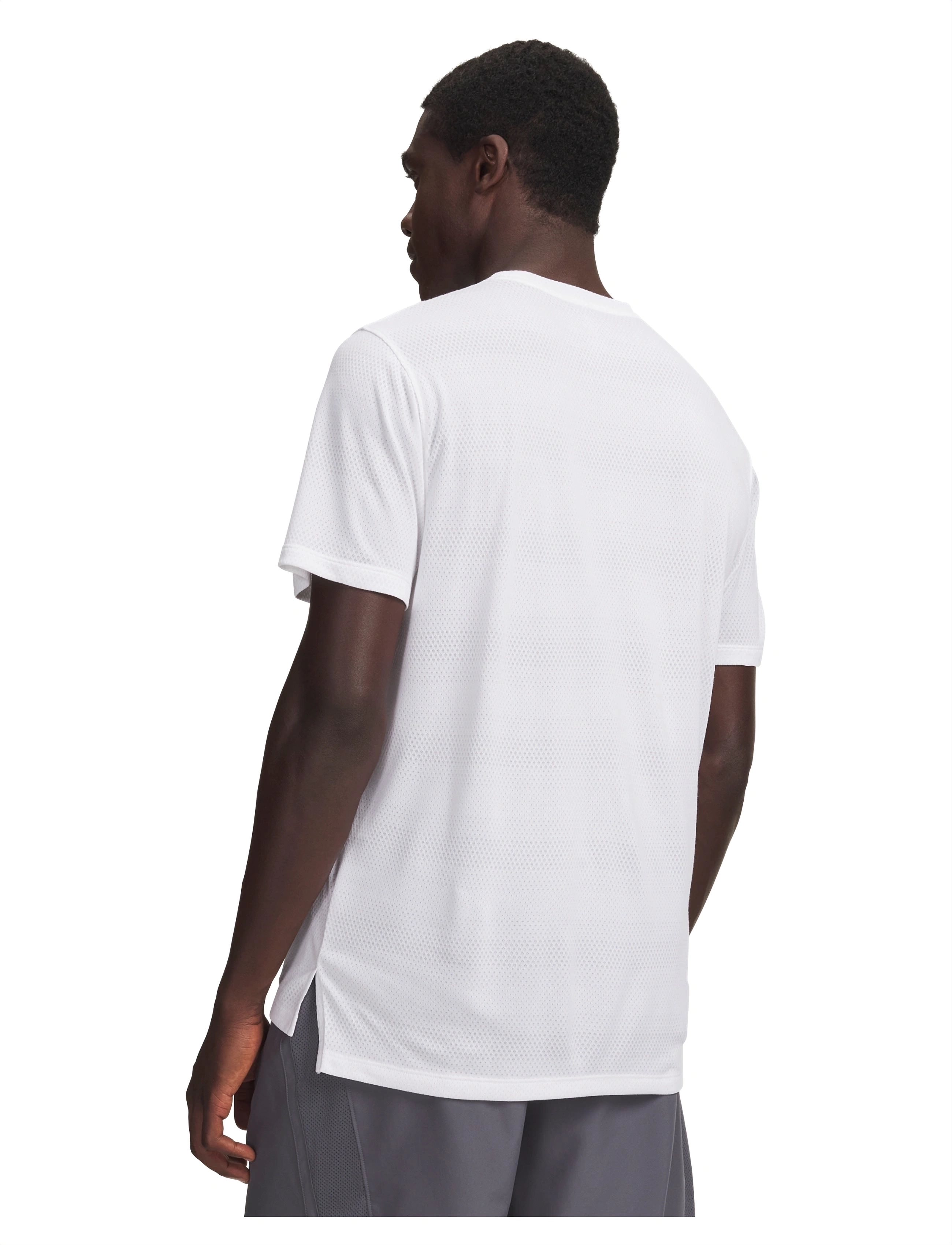 Under Armour - UA Velociti SS - t-shirts - white - 3