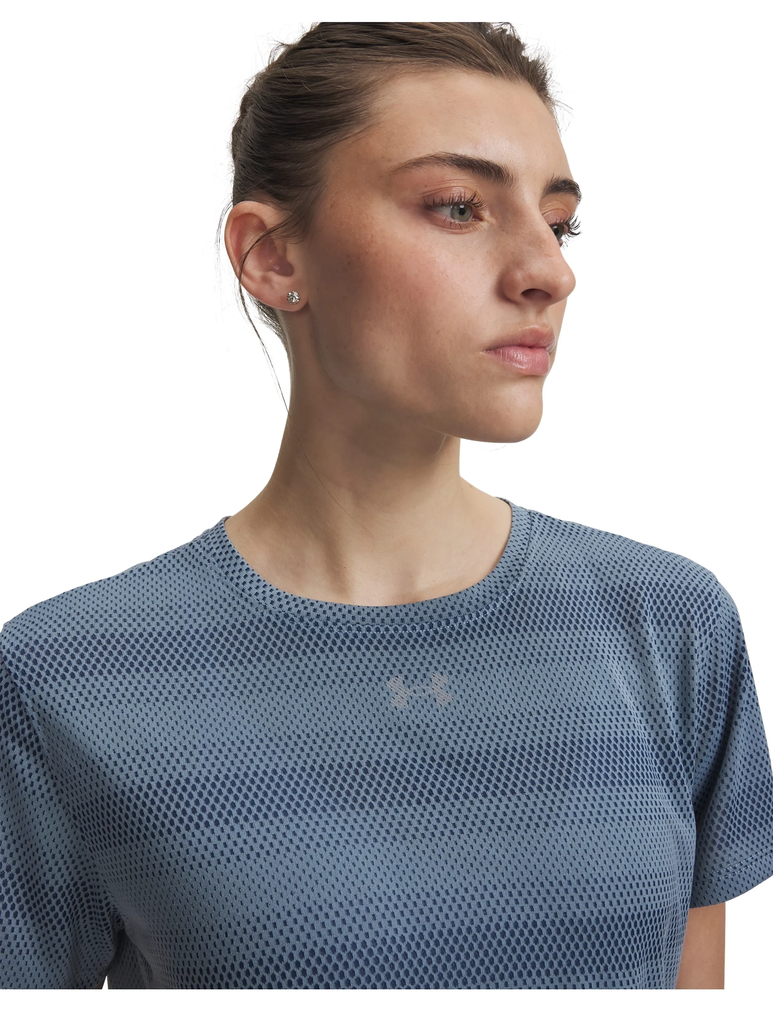 Under Armour - UA Velociti Shortsleeve - t-shirts - blue wind - 4