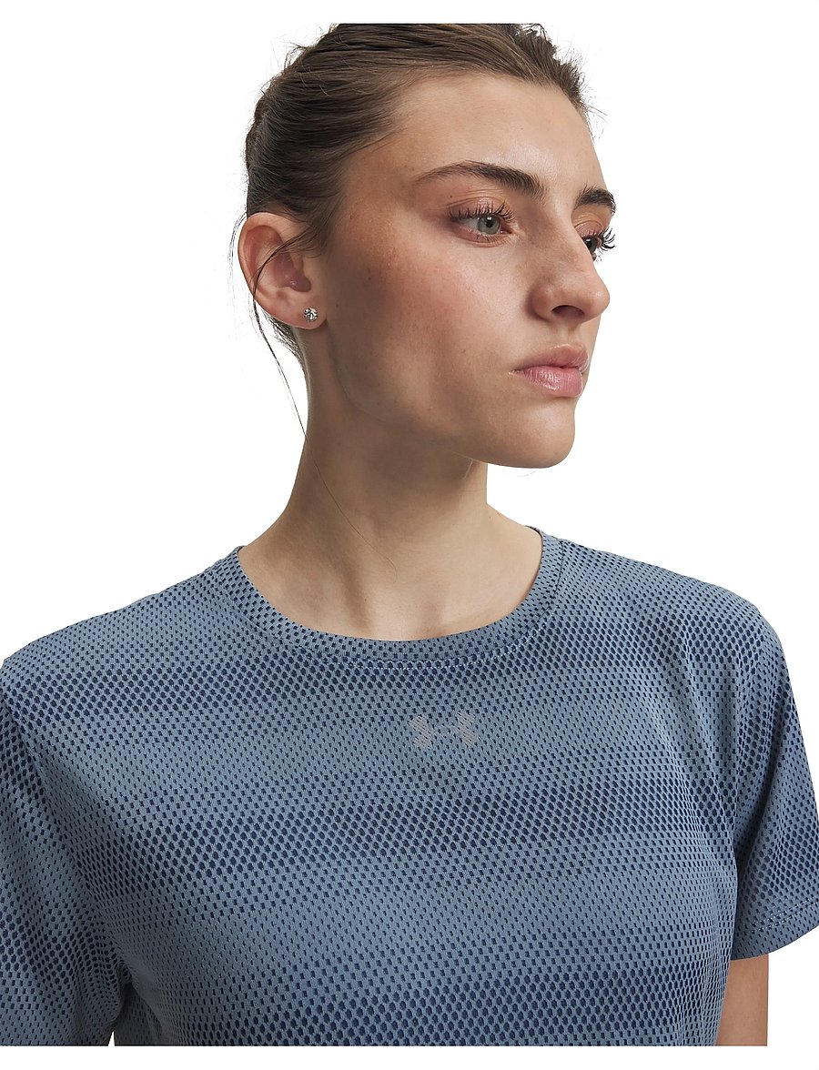 Under Armour - UA Velociti Shortsleeve - t-shirts - blue wind - 4