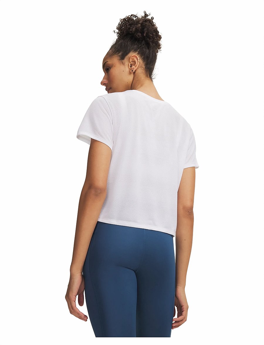 Under Armour - UA Velociti Shortsleeve - t-shirts - white - 3