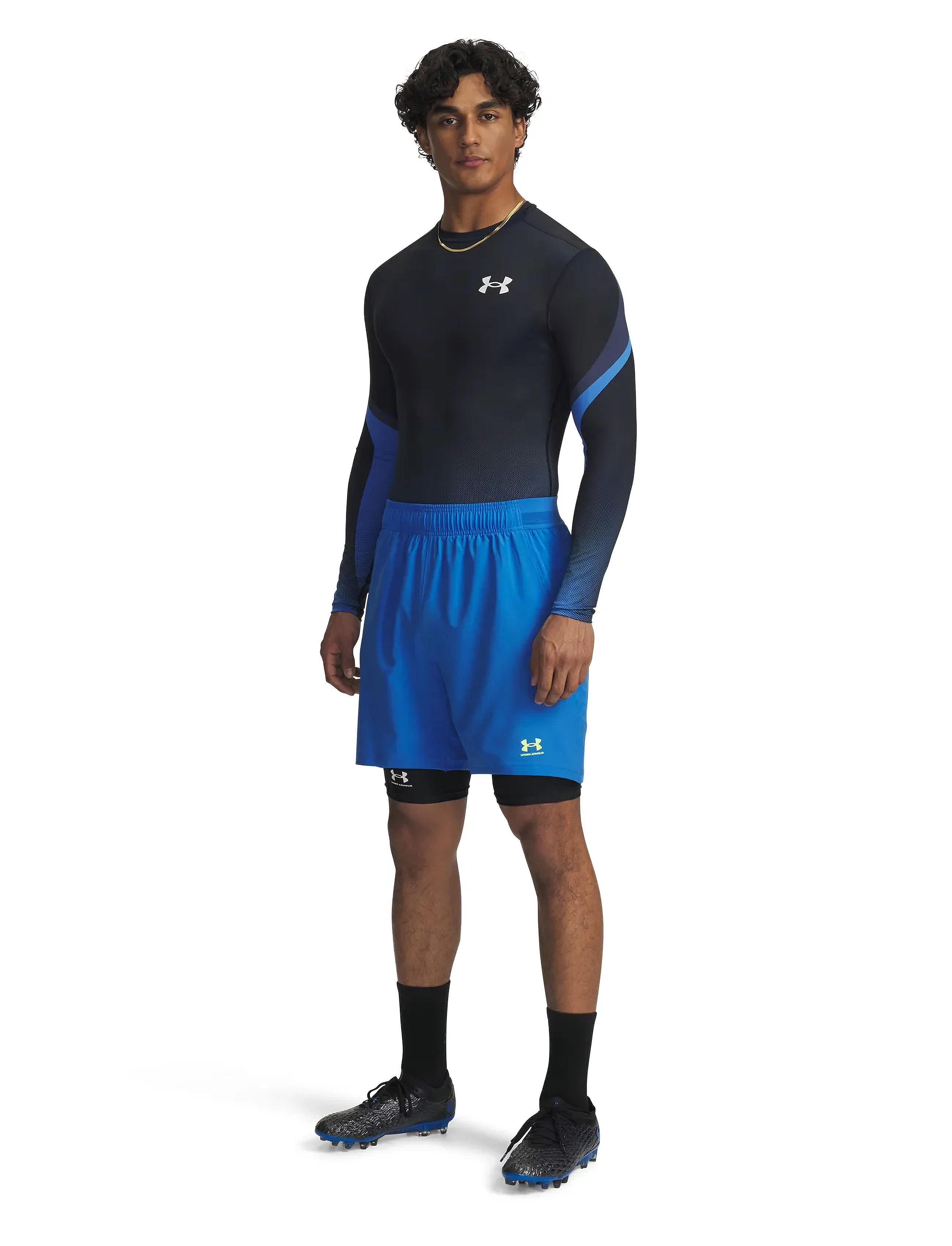 Under Armour - UA M Challenger Pro Shorts - trainingsshorts - blue atlantis - 4