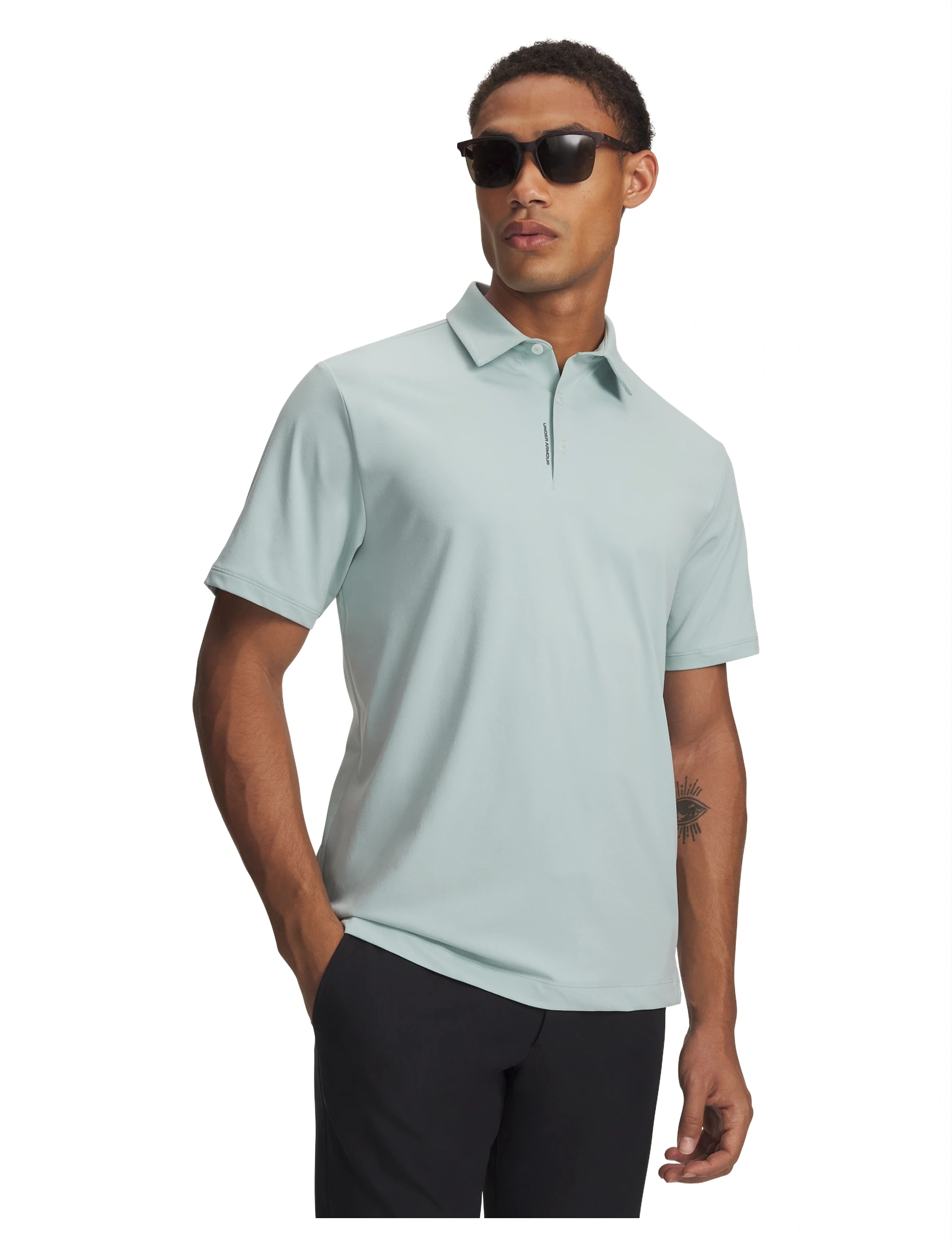 Under Armour Ua Armourdry Polo, Mænd, Polo T-shirt, Blå, Str: S