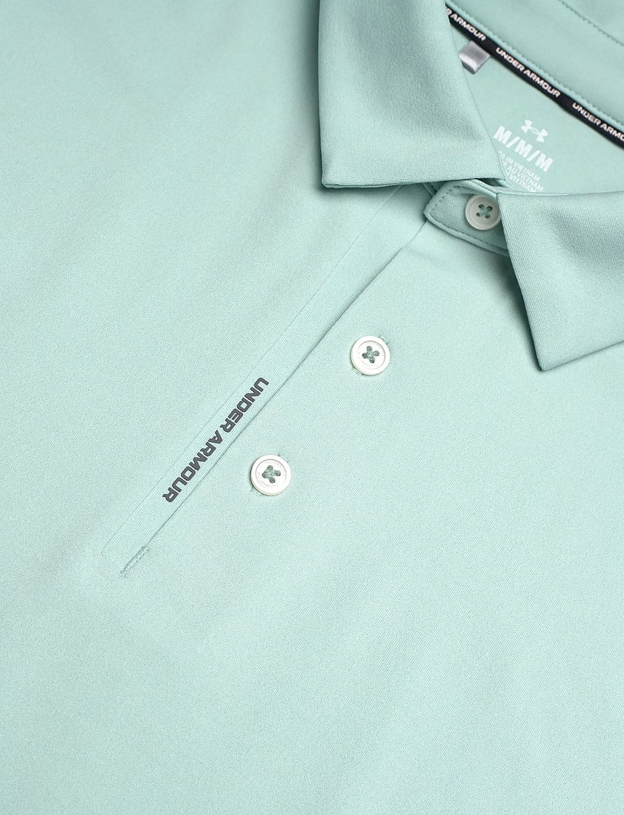 Under Armour - UA ArmourDry Polo - toppar & t-shirts - enamel blue - 5