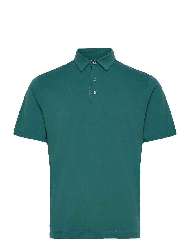 Under Armour - UA Drive Bonded Polo - toppar & t-shirts - rack green - 1