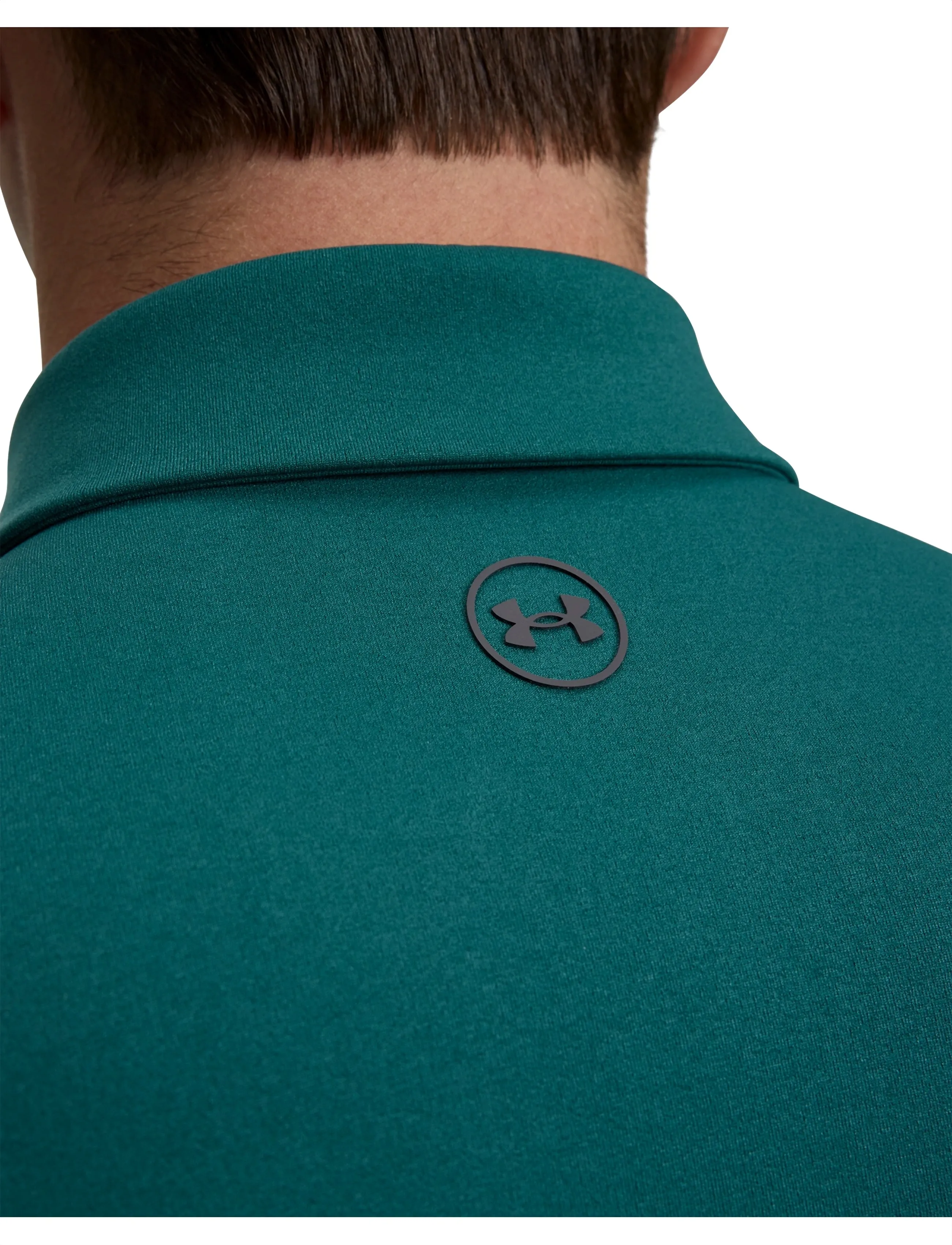 Under Armour - UA ArmourDry Polo - toppar & t-shirts - rack green - 4