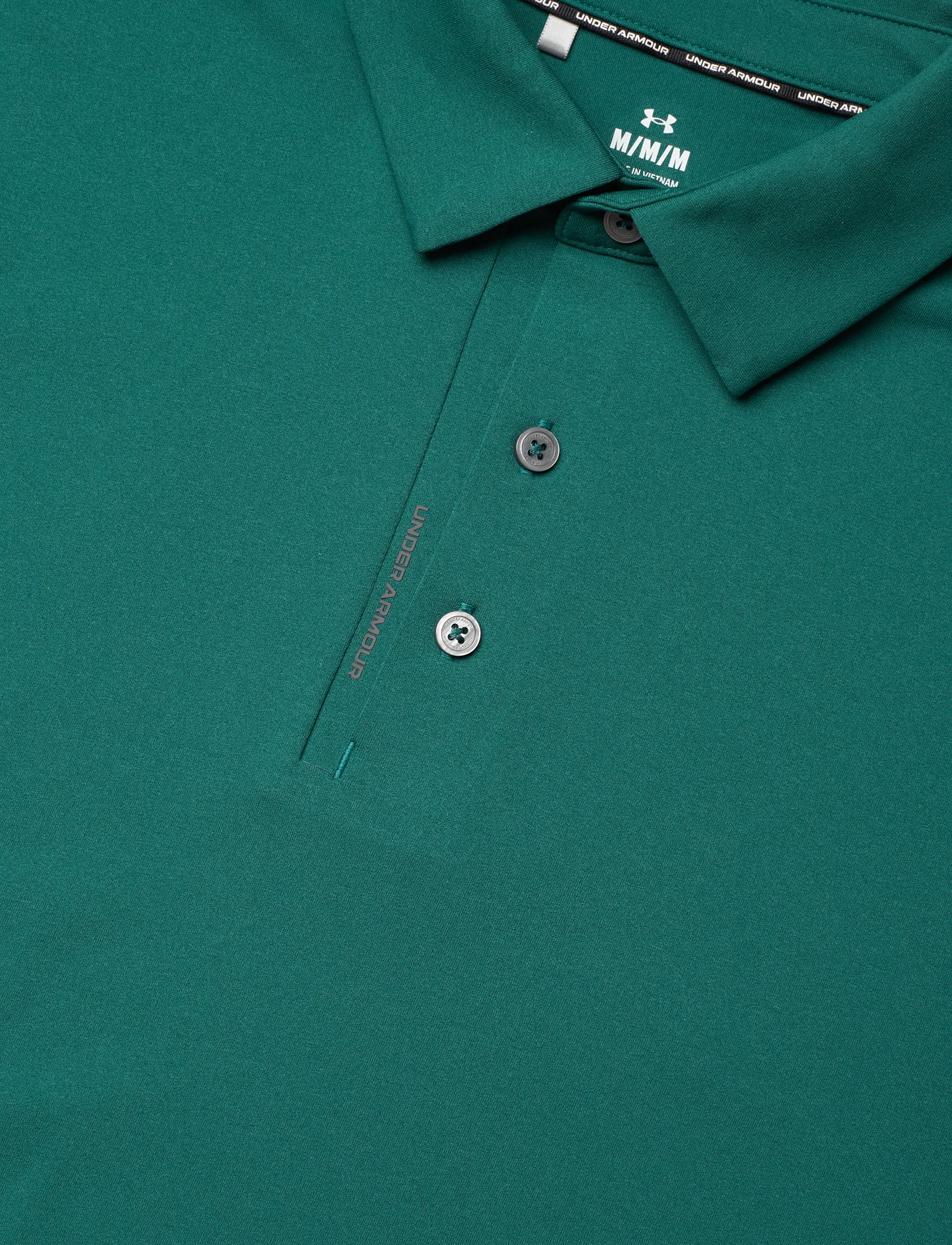 Under Armour - UA ArmourDry Polo - toppar & t-shirts - rack green - 5